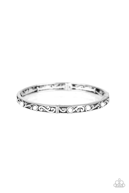 Malibu Marvelous White Bracelet - Jewelry by Bretta