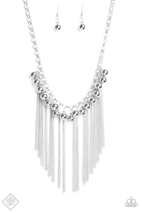 Powerhouse Prowl Silver Necklace - Jewelry by Bretta