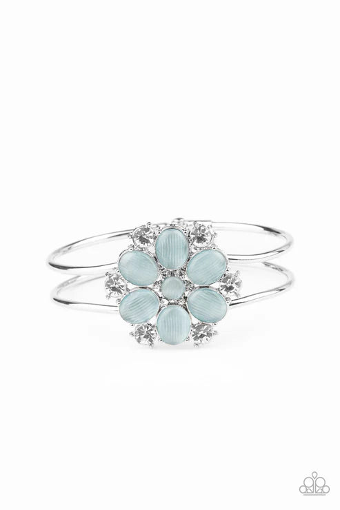 Garden Extravagance Blue Bracelet - Jewelry by Bretta