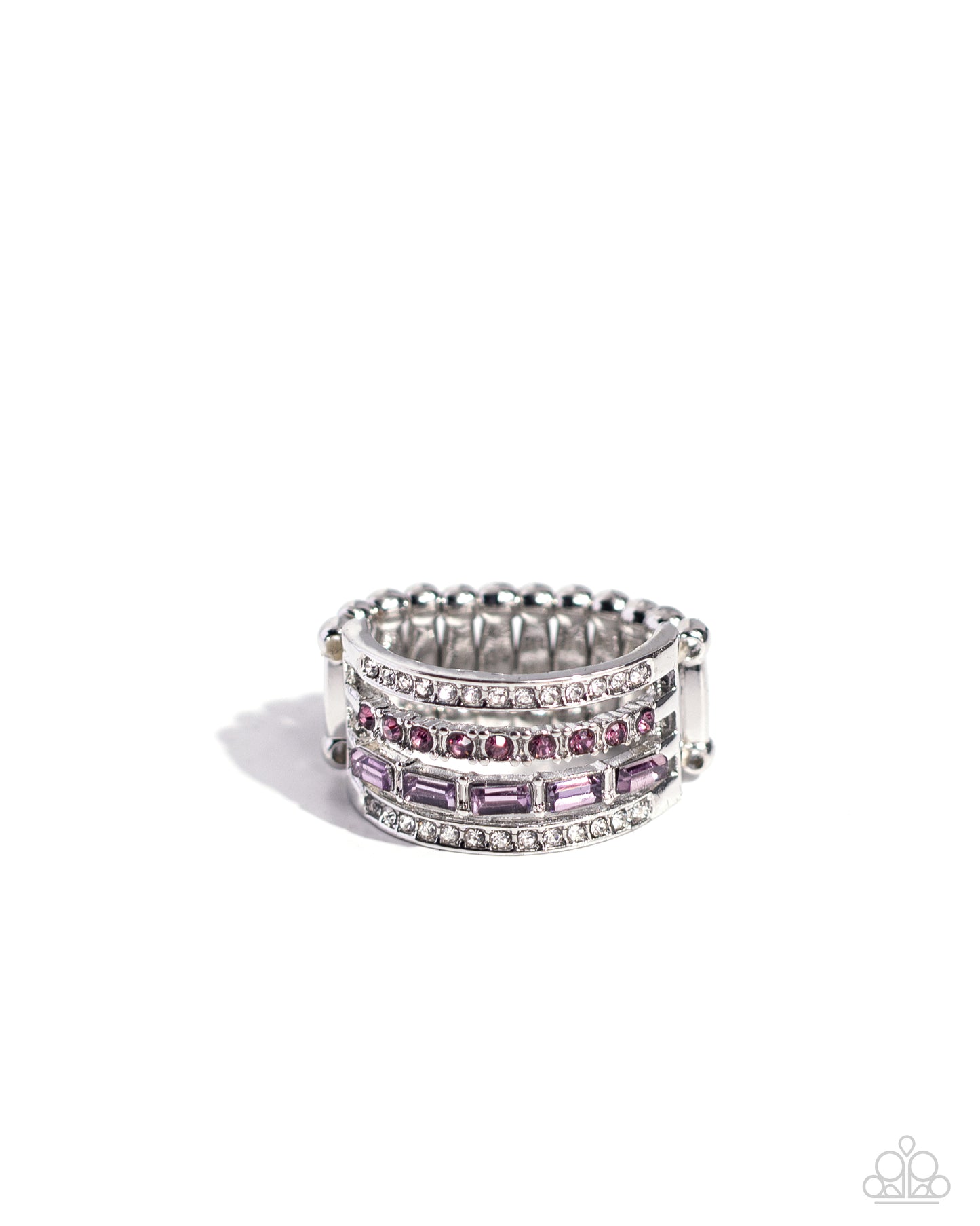 Trailblazing Bling Purple Ring - Jewelry by Bretta