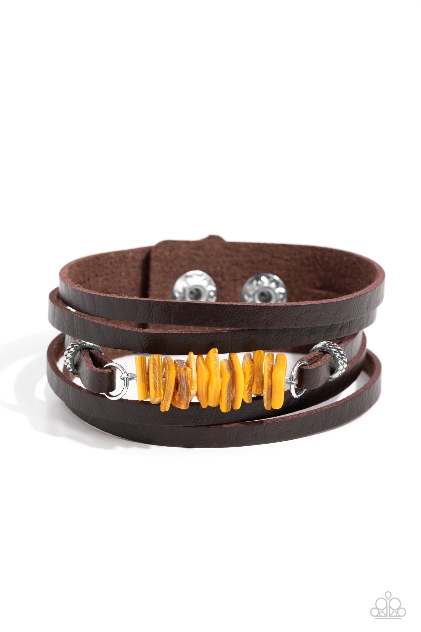 Tropical Trek Yellow Bracelet - Jewelry by Bretta