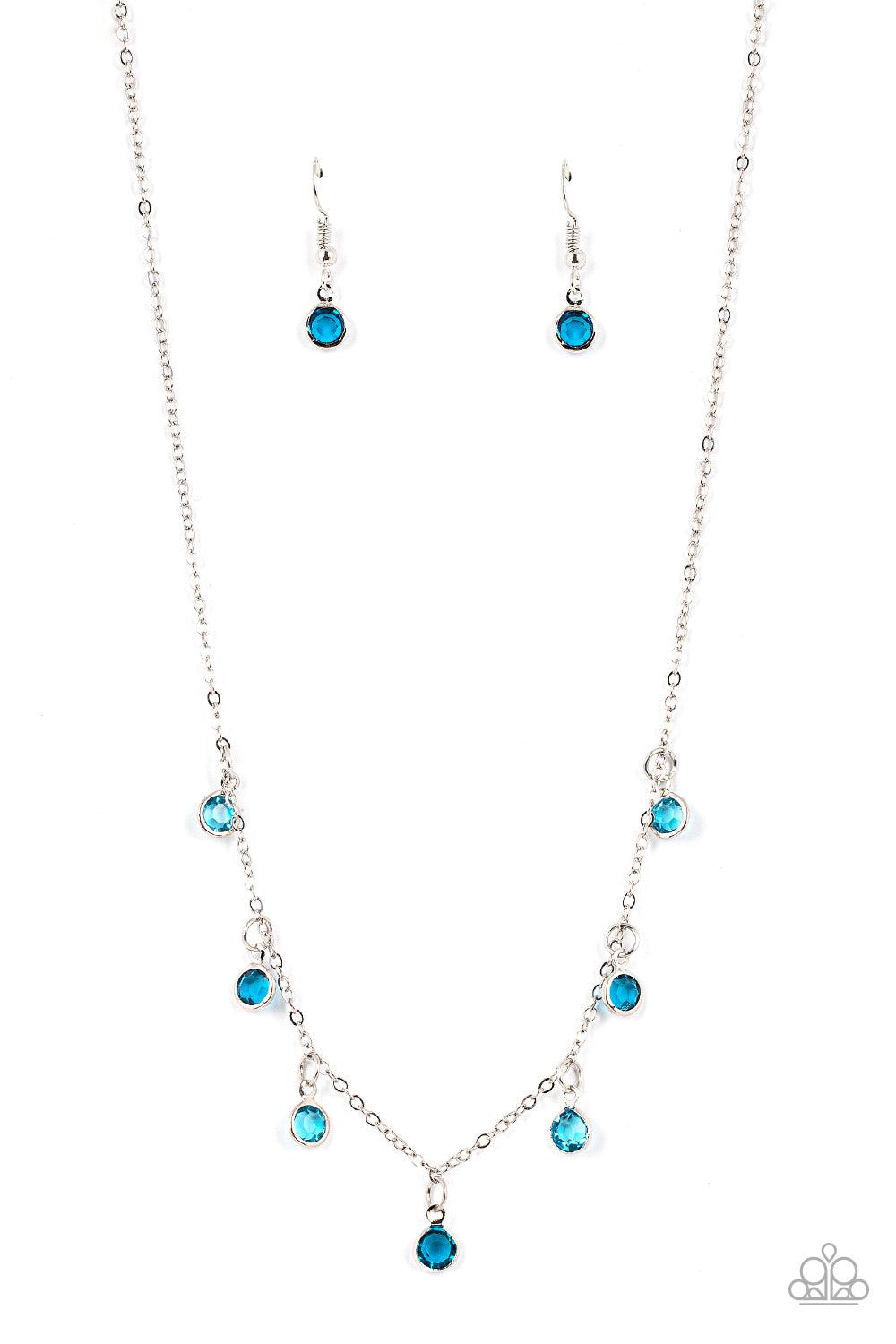 Carefree Charmer Blue Necklace - Jewelry by Bretta