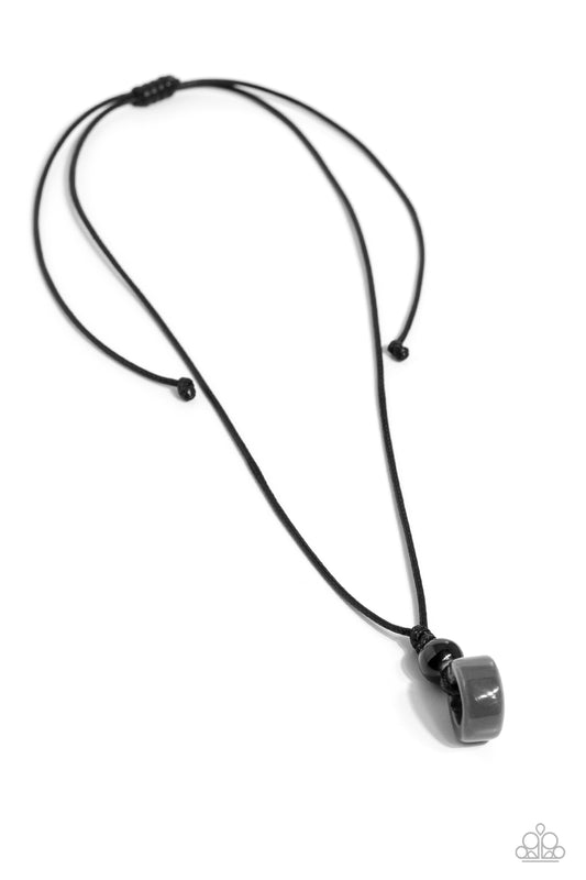 Sunset Sabbatical Black Urban Necklace - Jewelry by Bretta