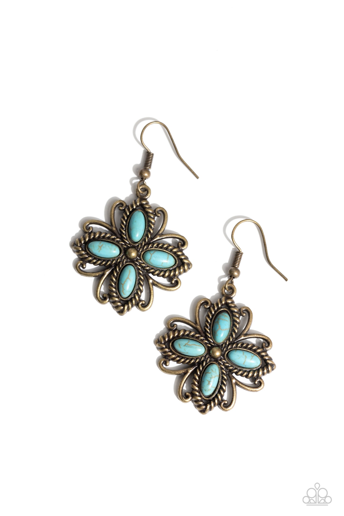 Badlands Ballad Brass Earrings - Jewelry by Bretta