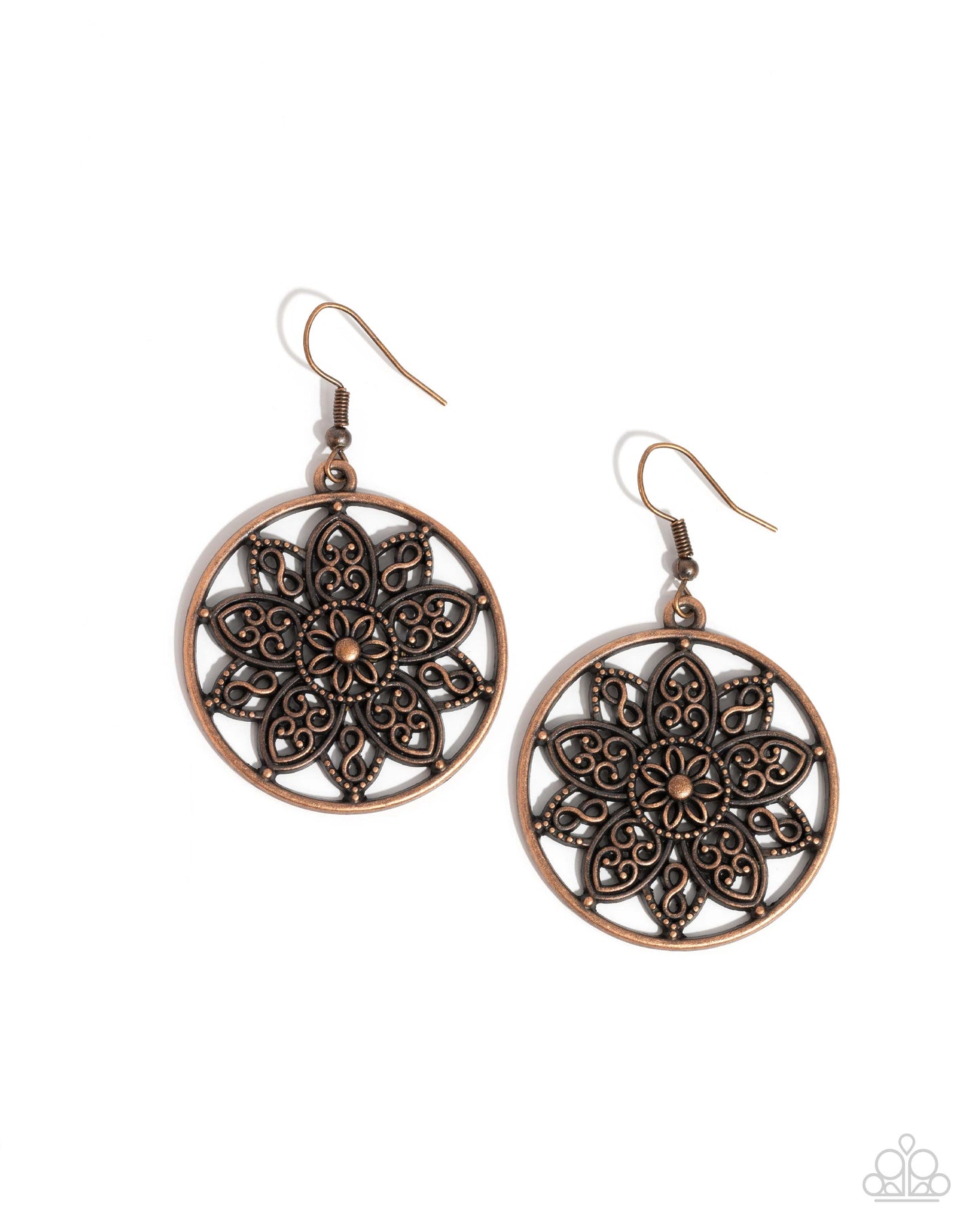 Garden Allure Copper Earrings - Jewelry by Bretta