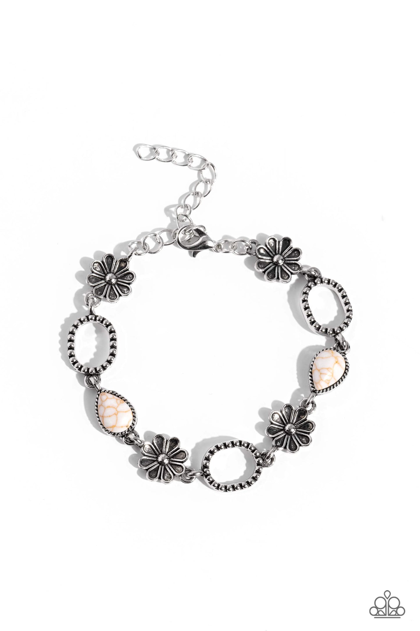 Casablanca Chic White Necklace and Bracelet Set - Jewelry by Bretta