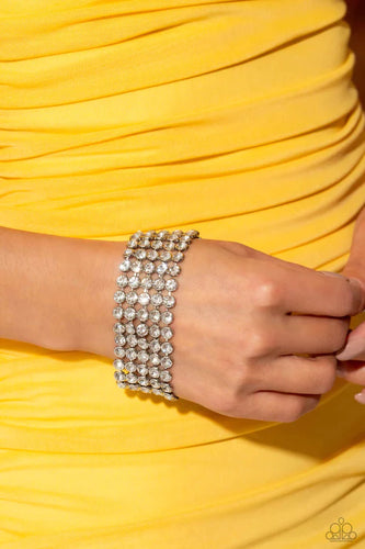 GLASSY Gallery White Bracelet - Jewelry by Bretta