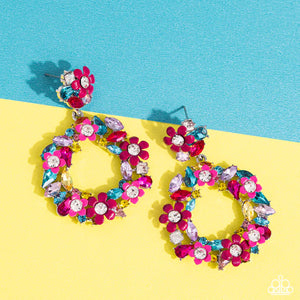 Wreathed In Wildflowers Multi Earrings - Jewelry by Bretta