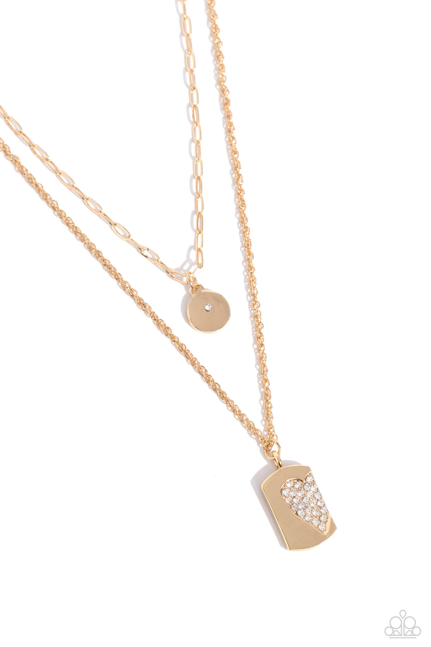 Half of My Heart Gold Heart Necklace - Jewelry by Bretta