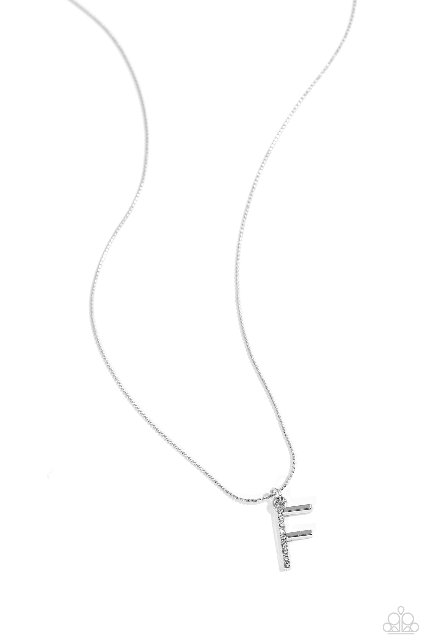 Letter of the Law - White - F - Jewelry by Bretta