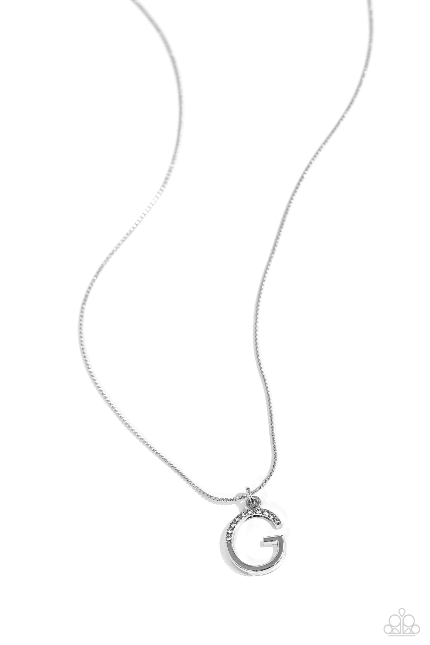 Letter of the Law - White - G- Jewelry by Bretta
