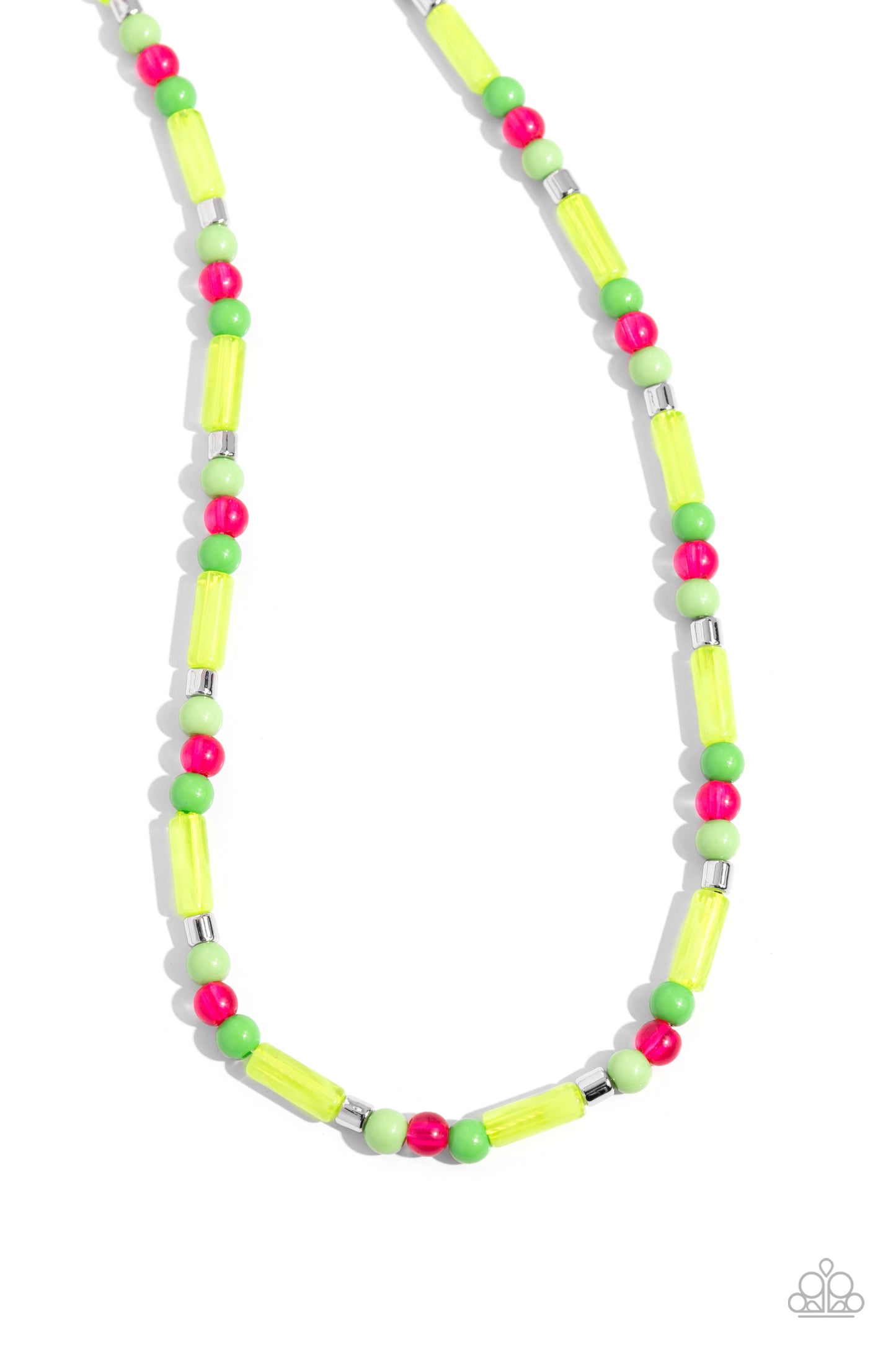 Beaded Beginner Green Necklace - Jewelry by Bretta