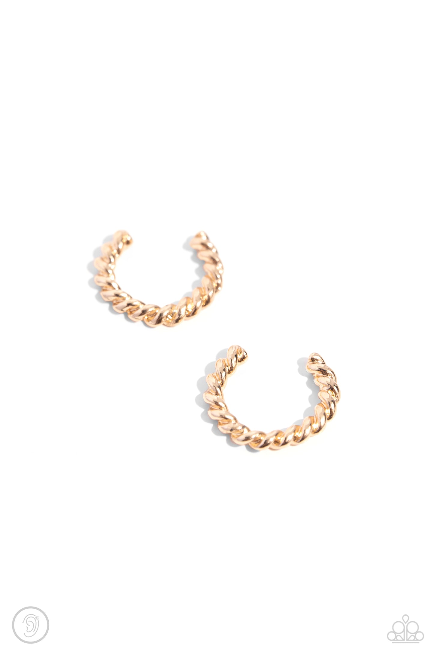 Twisted Travel Gold Ear Cuff - Jewelry by Bretta