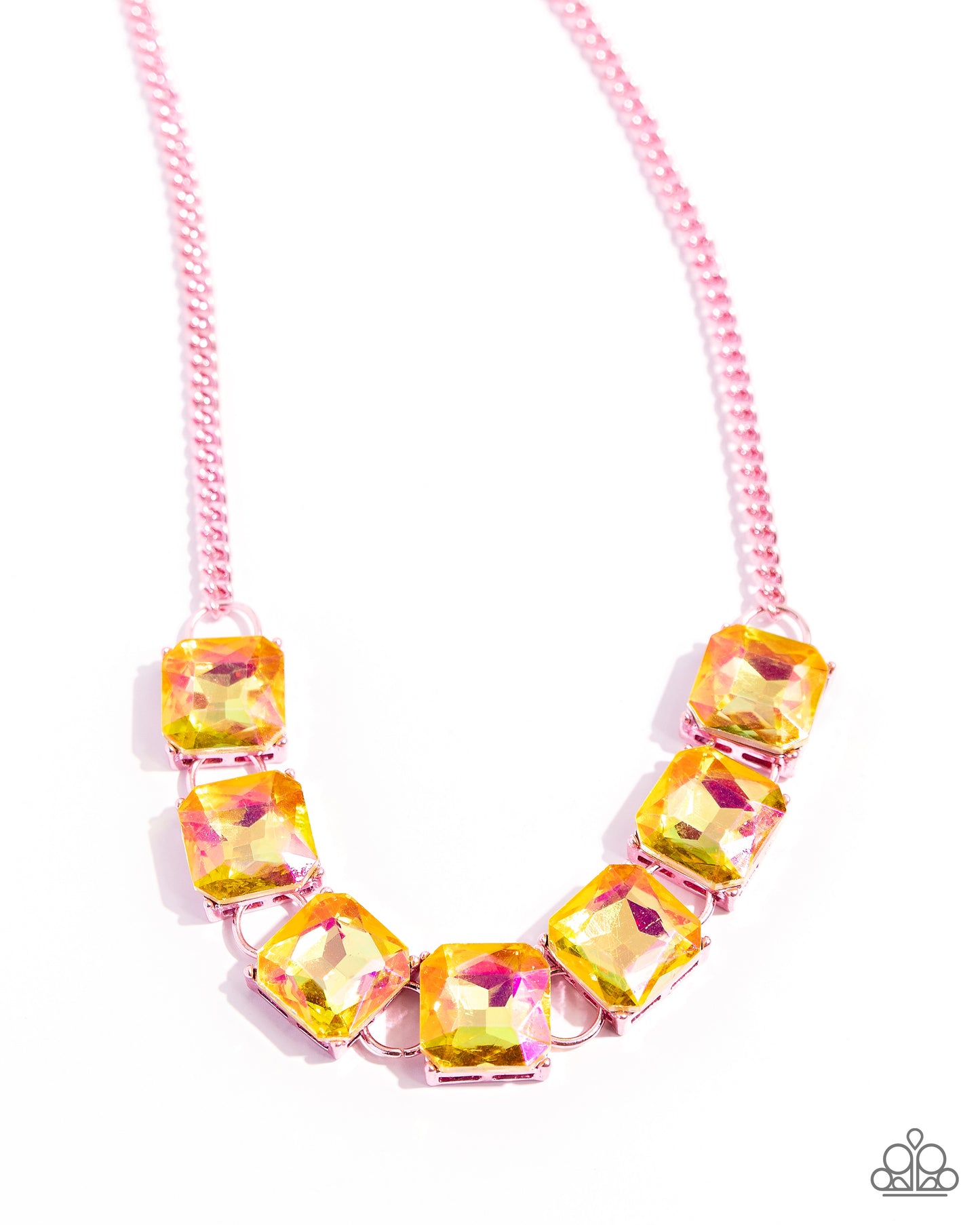 I SQUARE to Secrecy Pink Necklace - Jewelry by Bretta