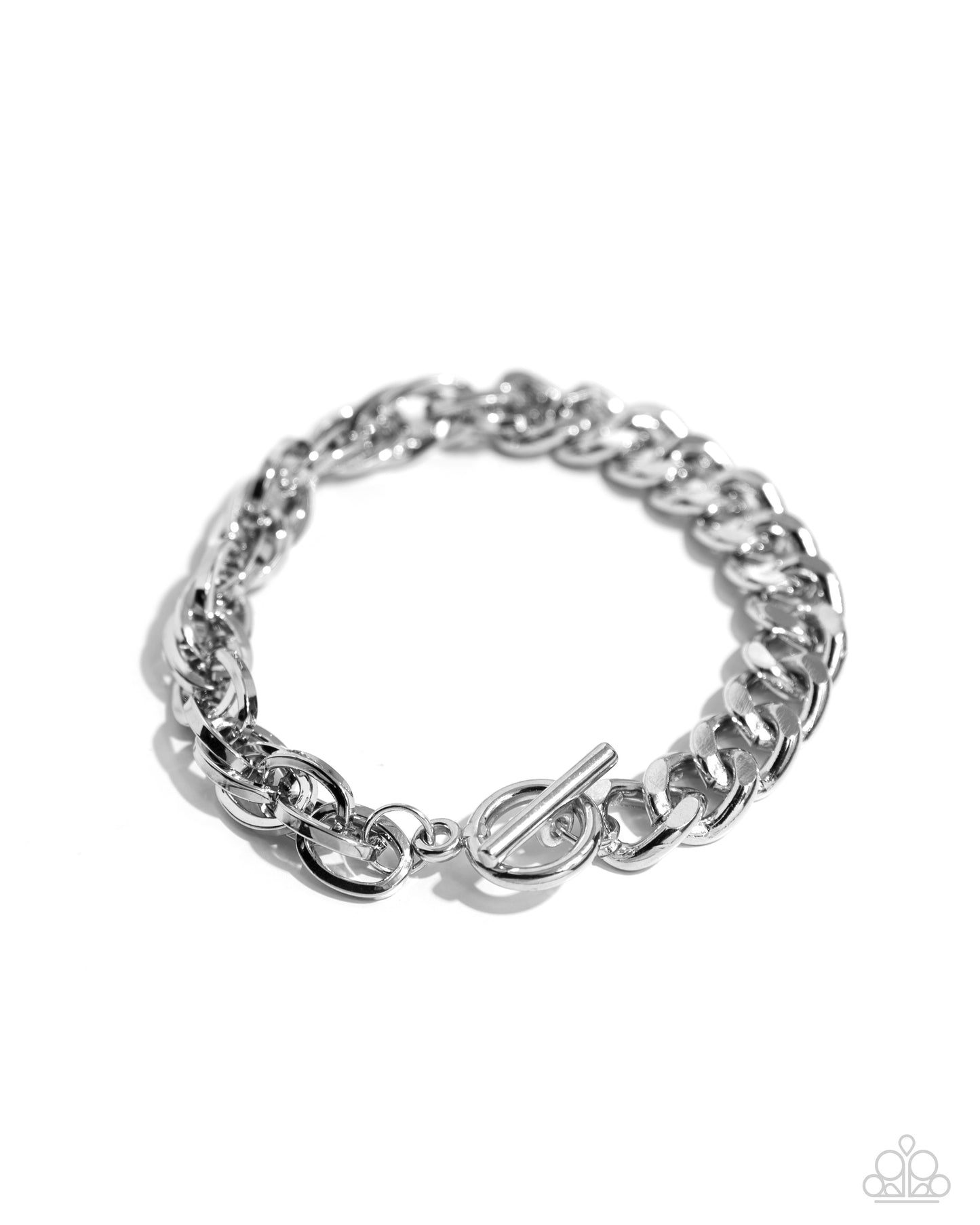 Mismatched Masterpiece Silver Bracelet - Jewelry by Bretta