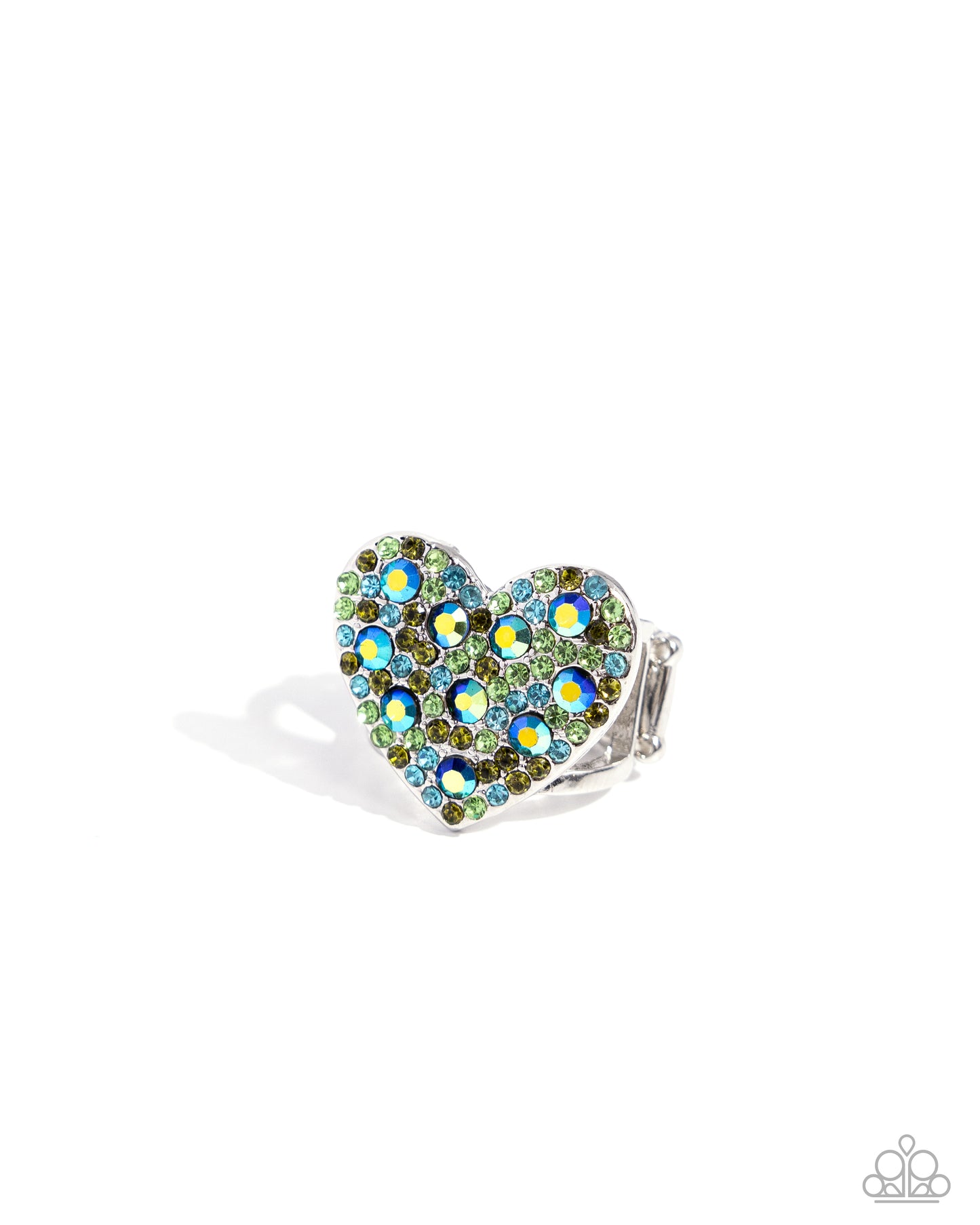 Extra Embellishment Green Ring - Jewelry by Bretta