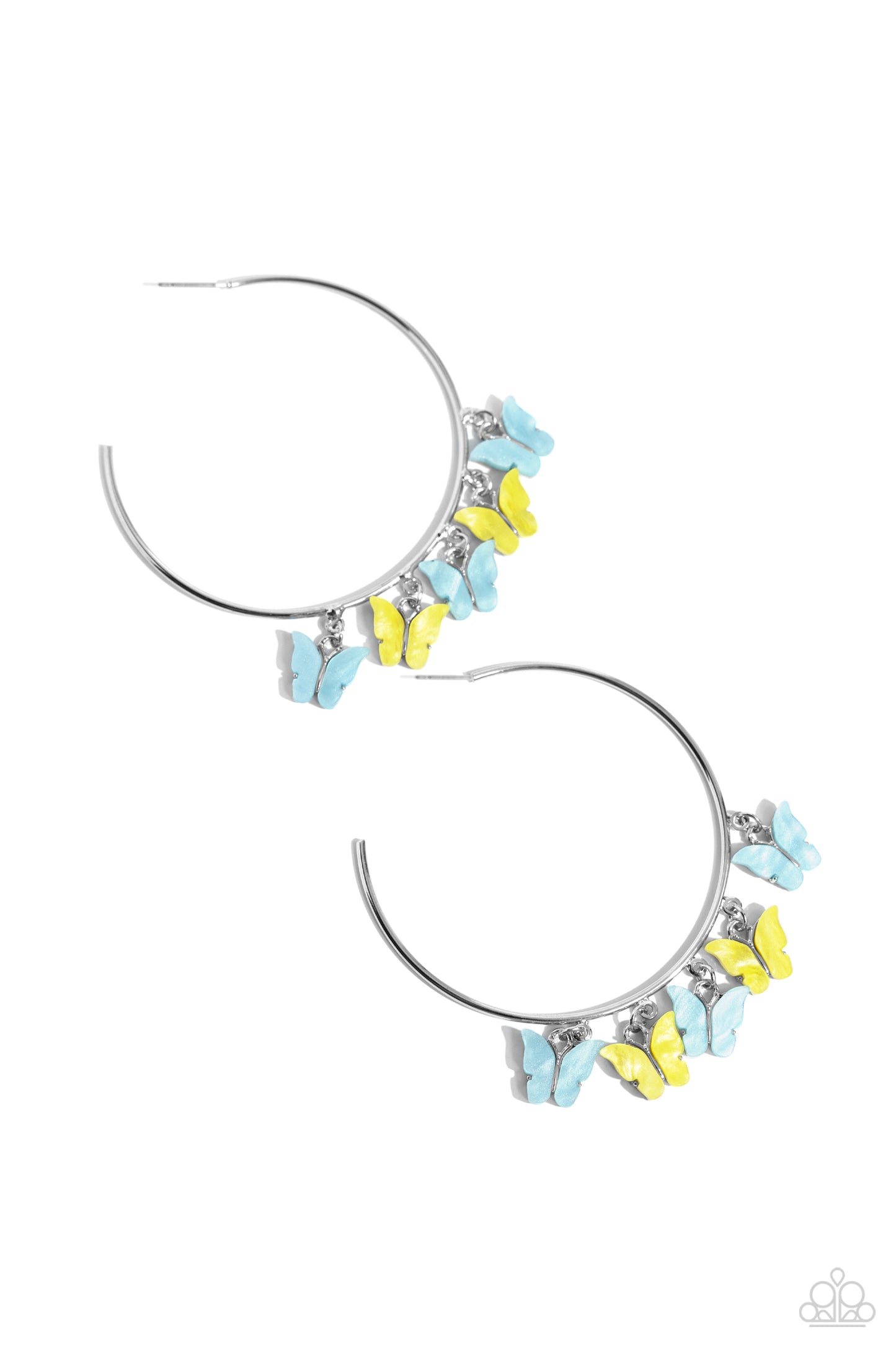 Bemusing Butterflies Blue Butterfly Earrings - Jewelry by Bretta