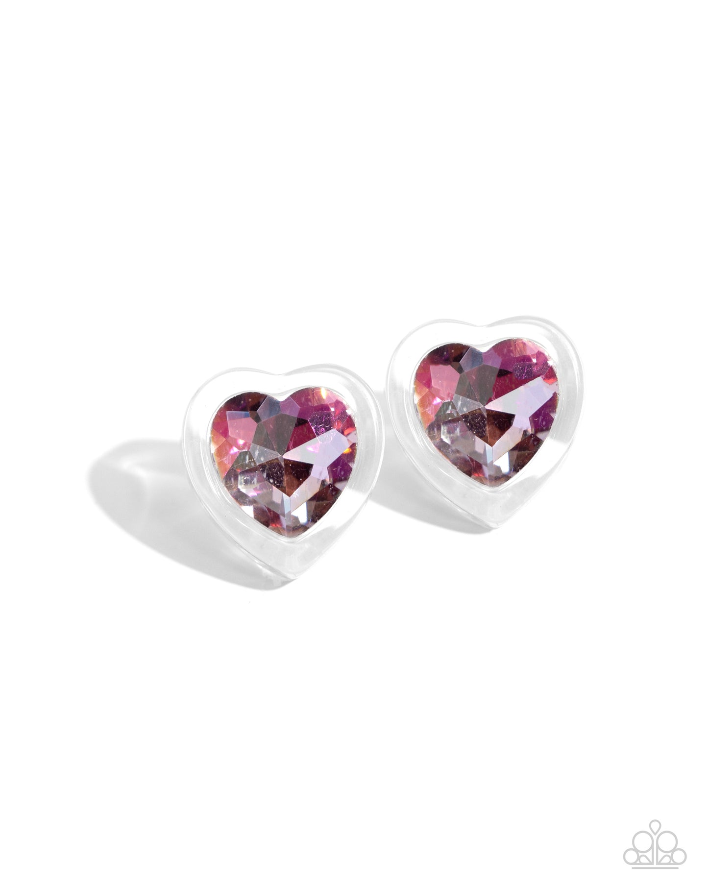 Heart-Pounding Haute Pink Heart Earrings - Jewelry by Bretta