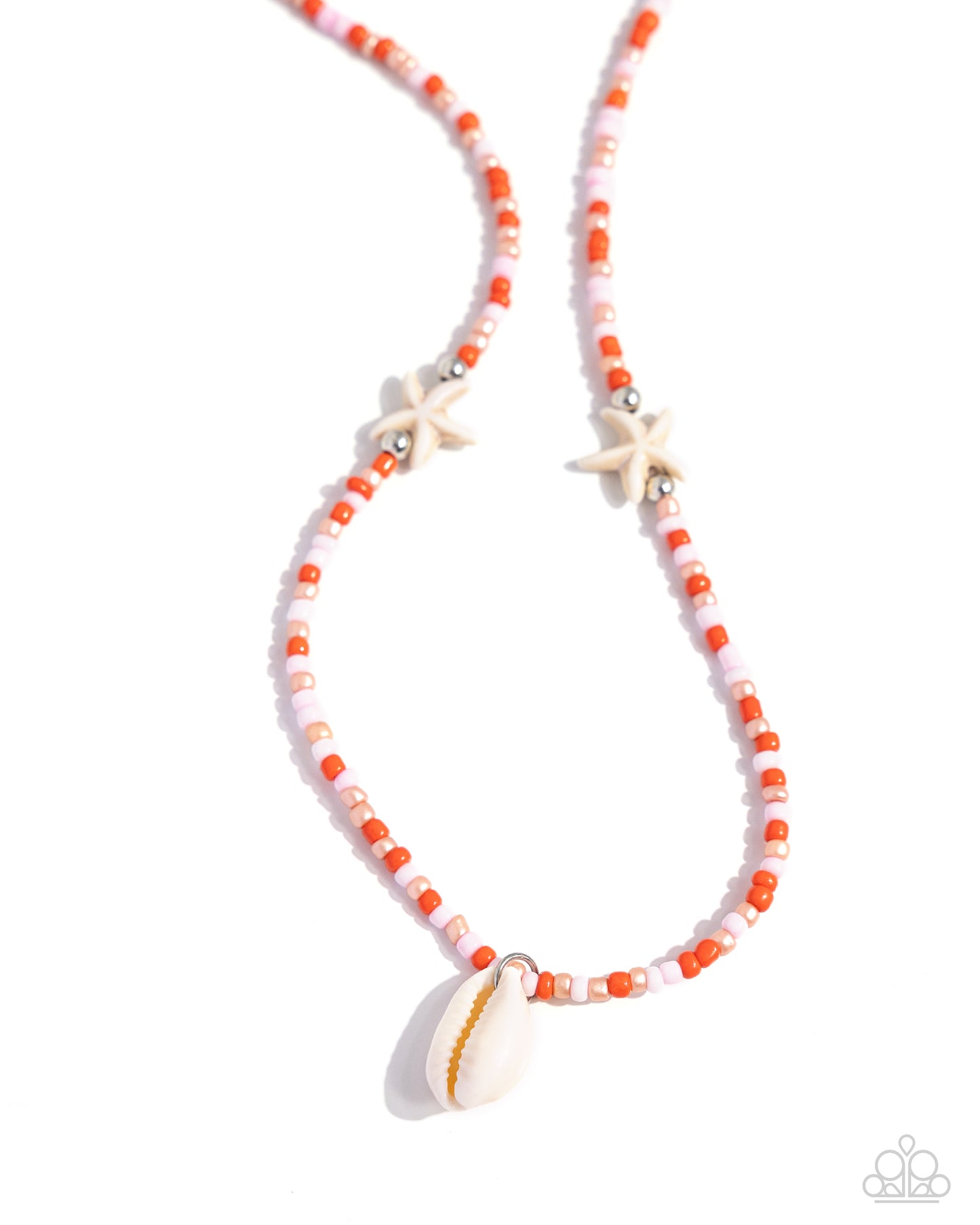 Beachside Beauty Orange Necklace - Jewelry by Bretta