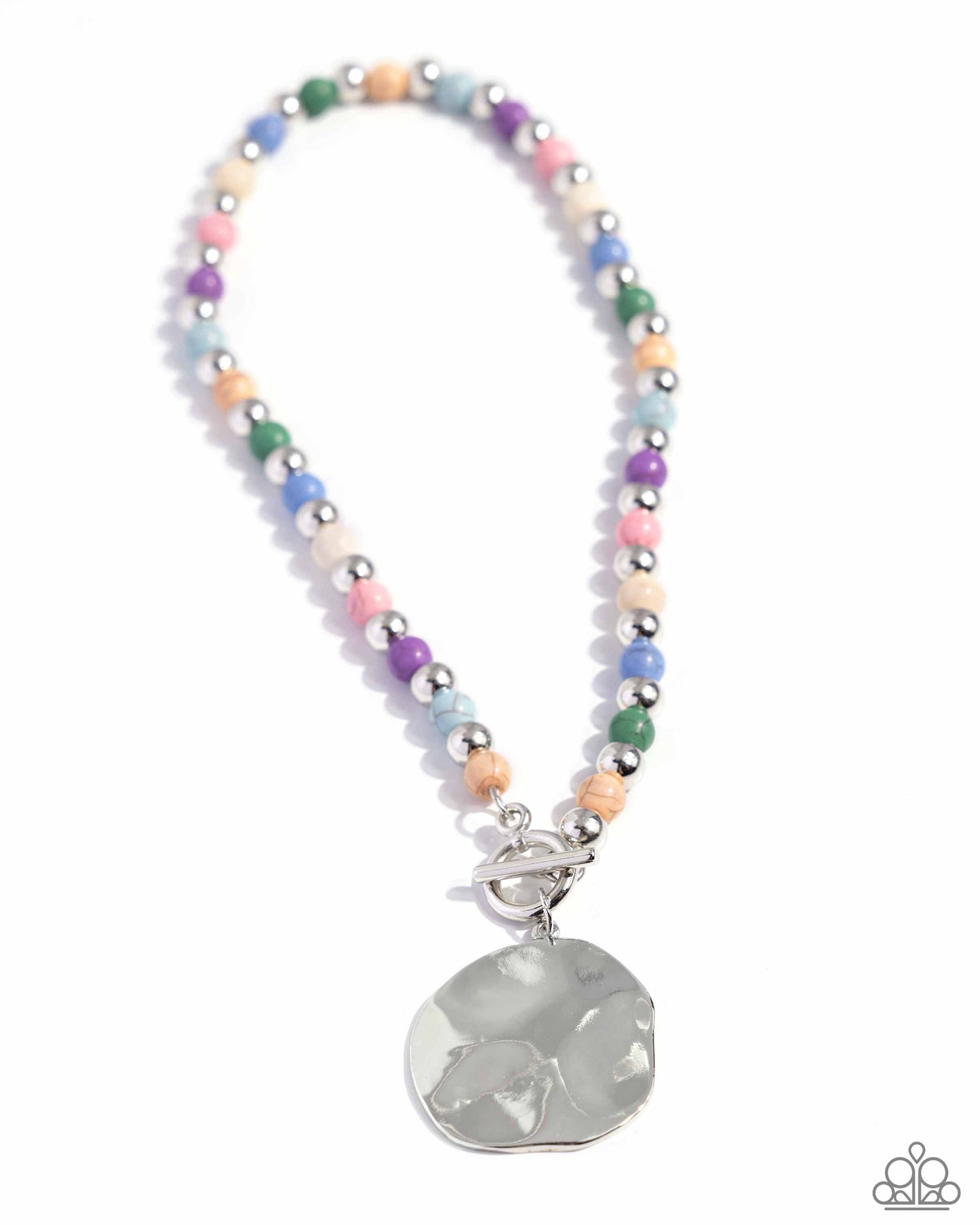 Textured Trinket Multi Necklace - Jewelry by Bretta