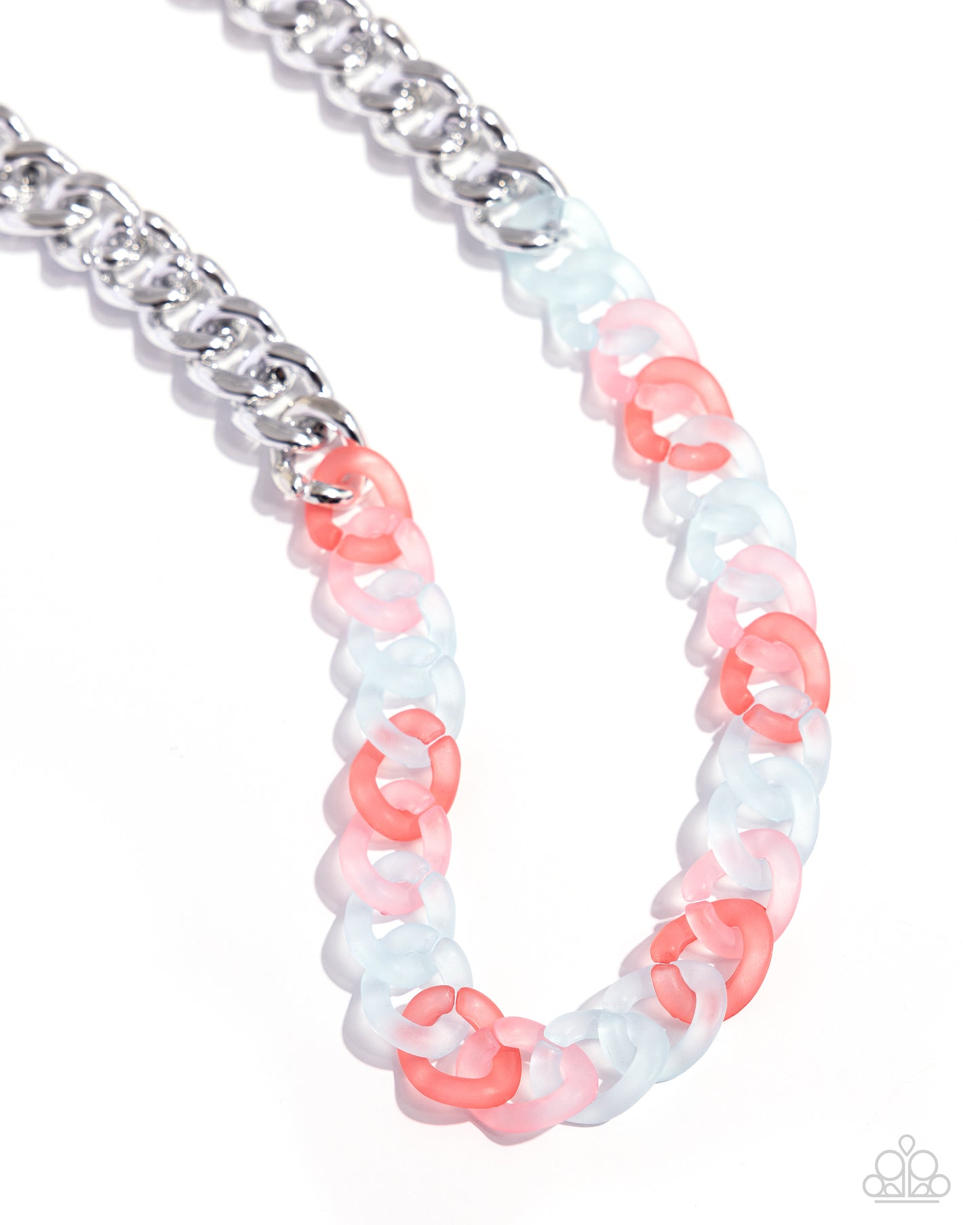 Rainbow Ragtime Blue Necklace - Jewelry by Bretta