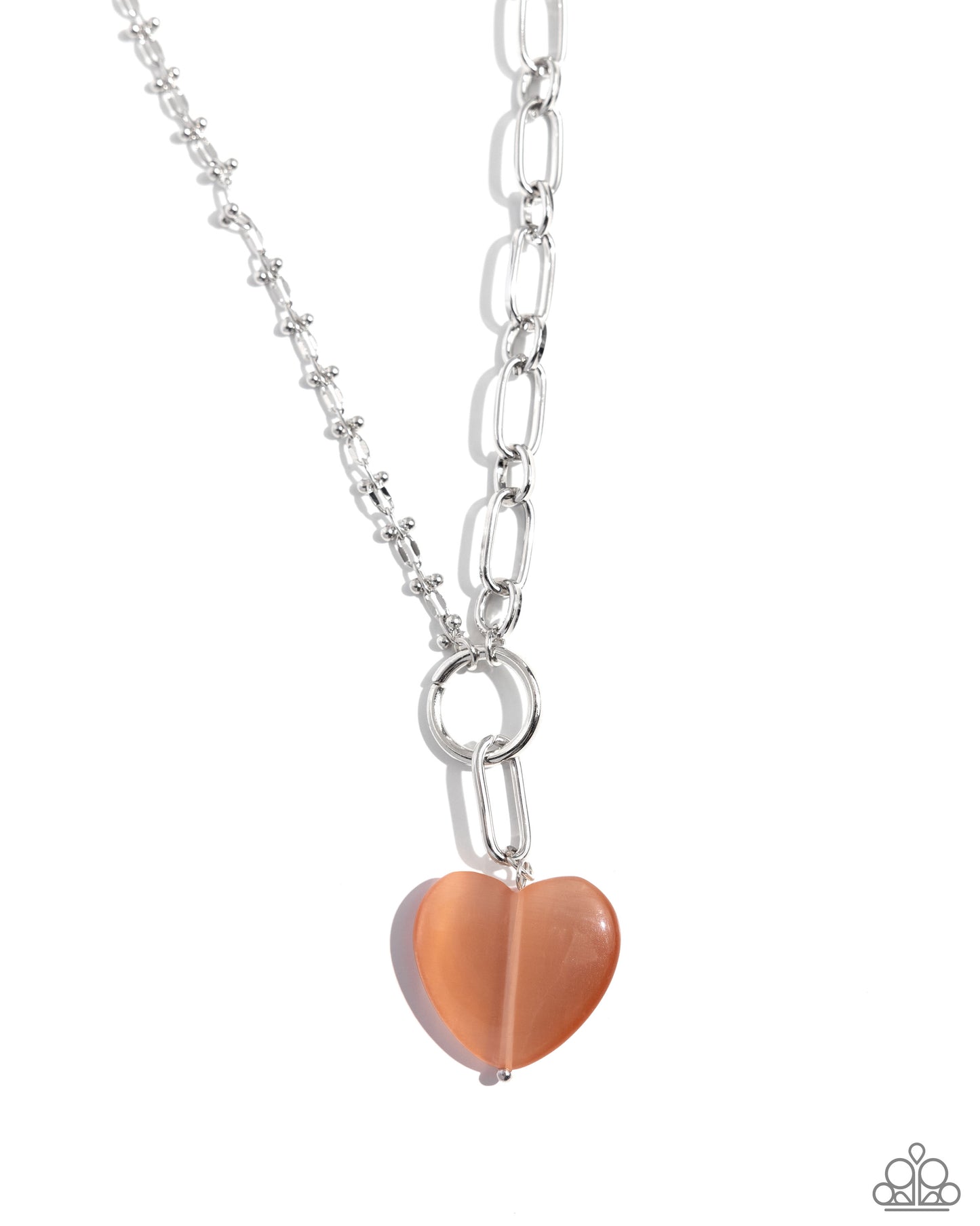 Definition of HEART Orange Necklace - Jewelry by Bretta