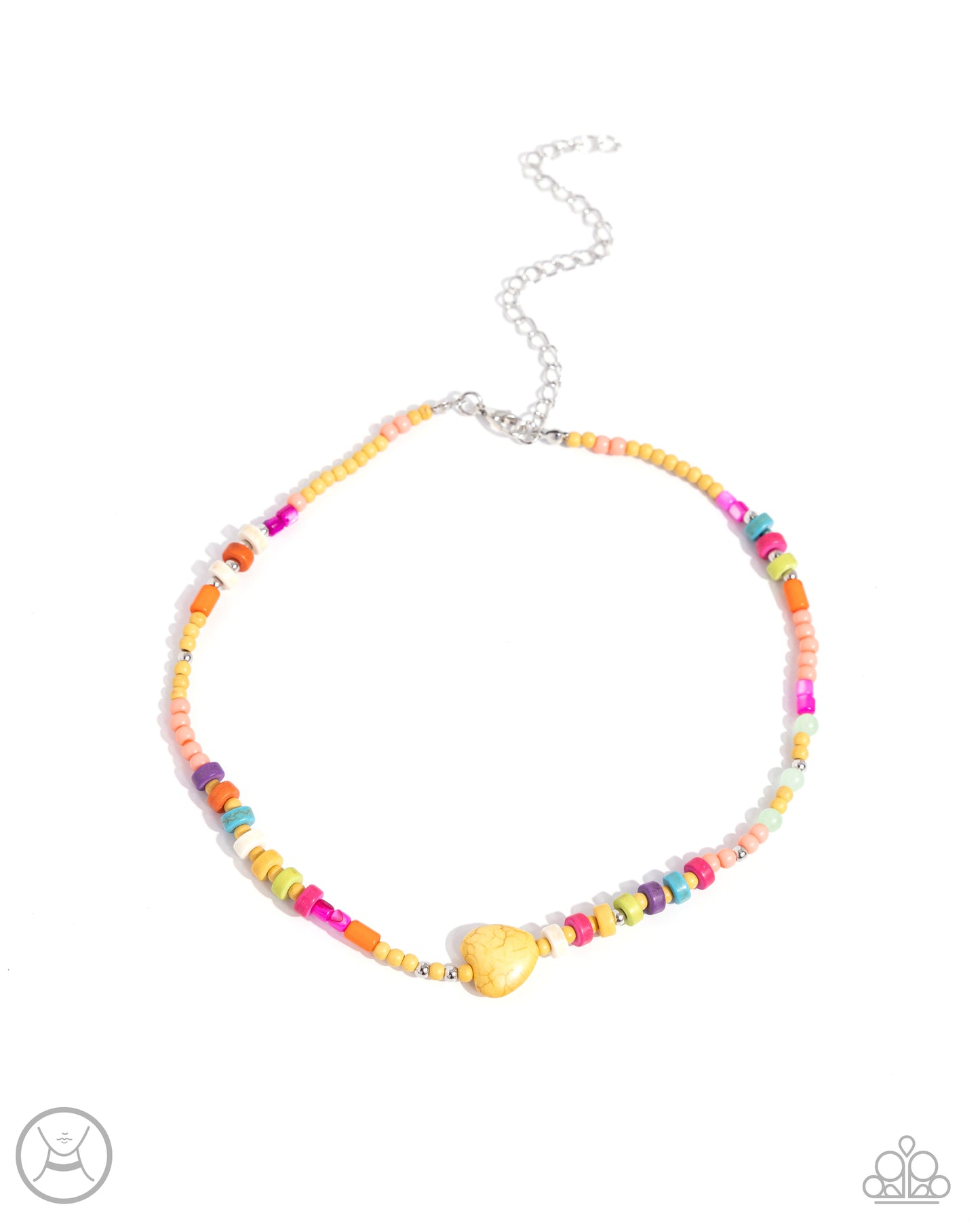 Y2K Energy Yellow Necklace - Jewelry by Bretta