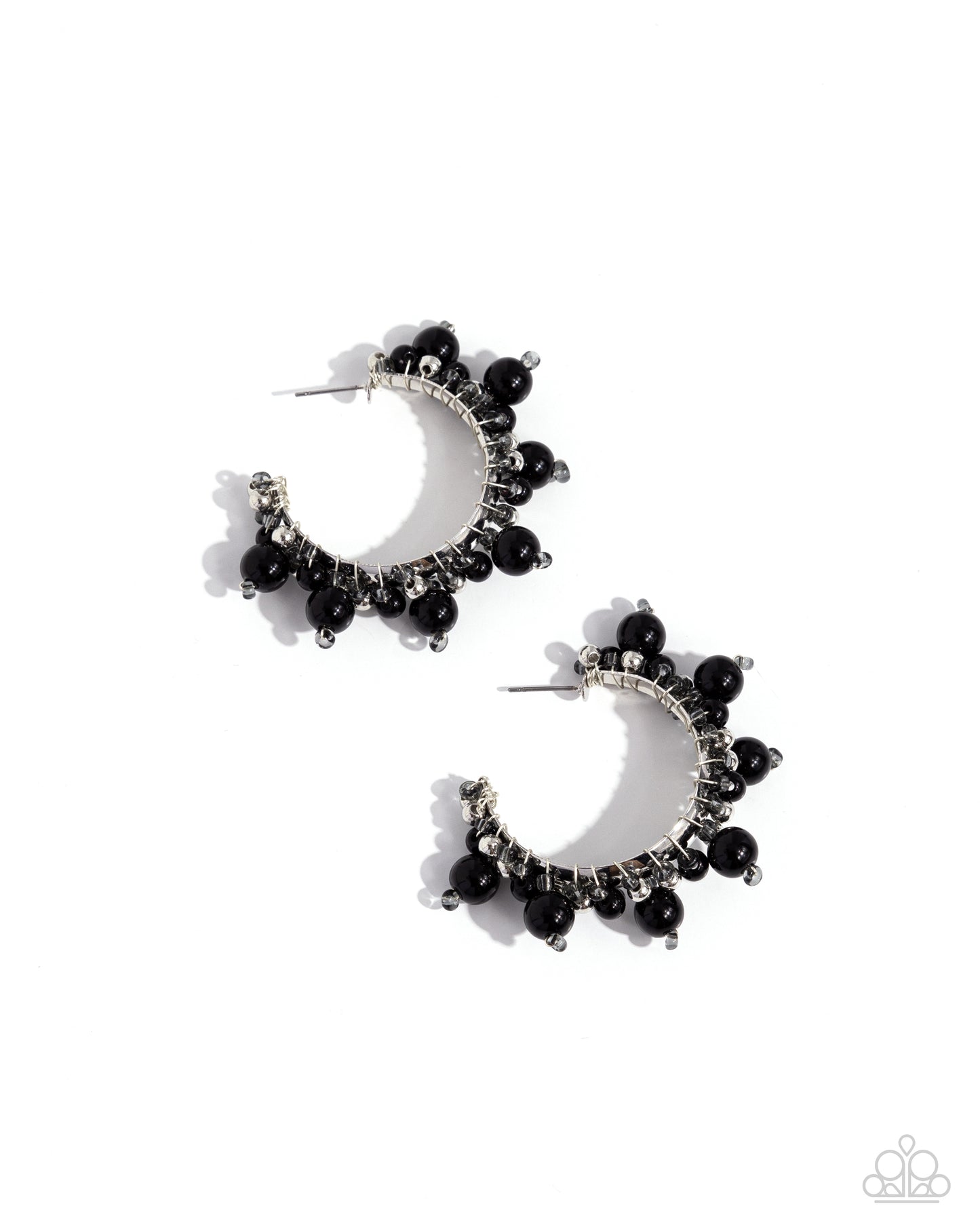 Elite Expense Black Earrings - Jewelry by Bretta