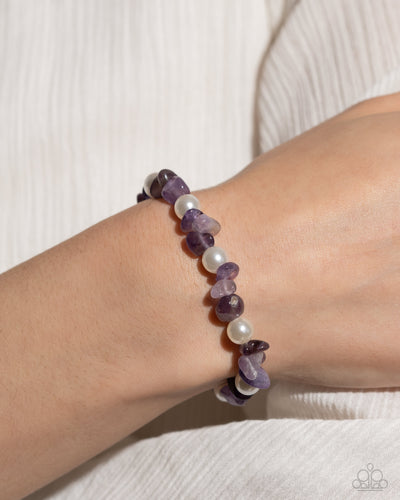 Robust Refinement Purple Bracelet - Jewelry by Bretta