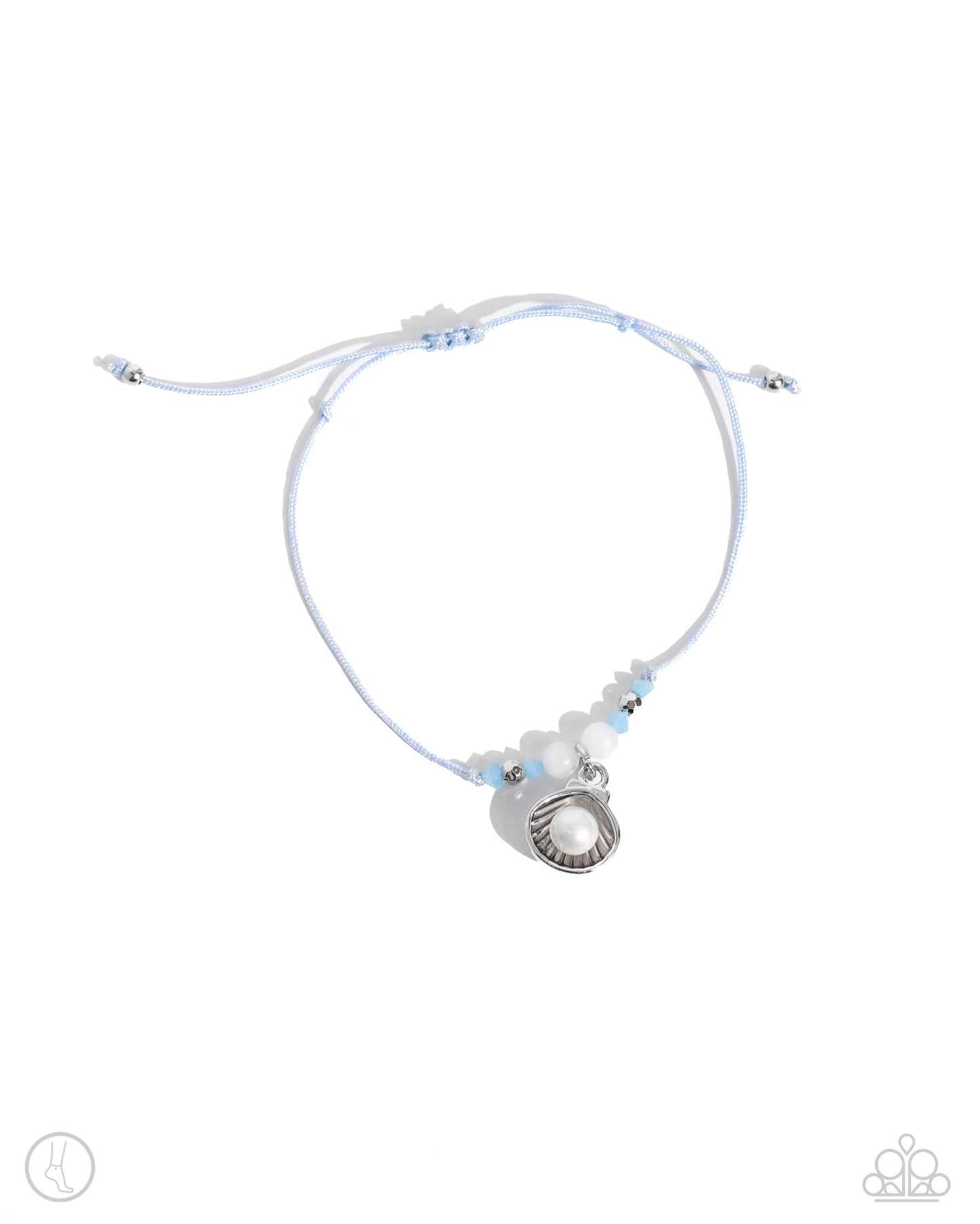 Oyster Overture Blue Anklet - Jewelry by Bretta