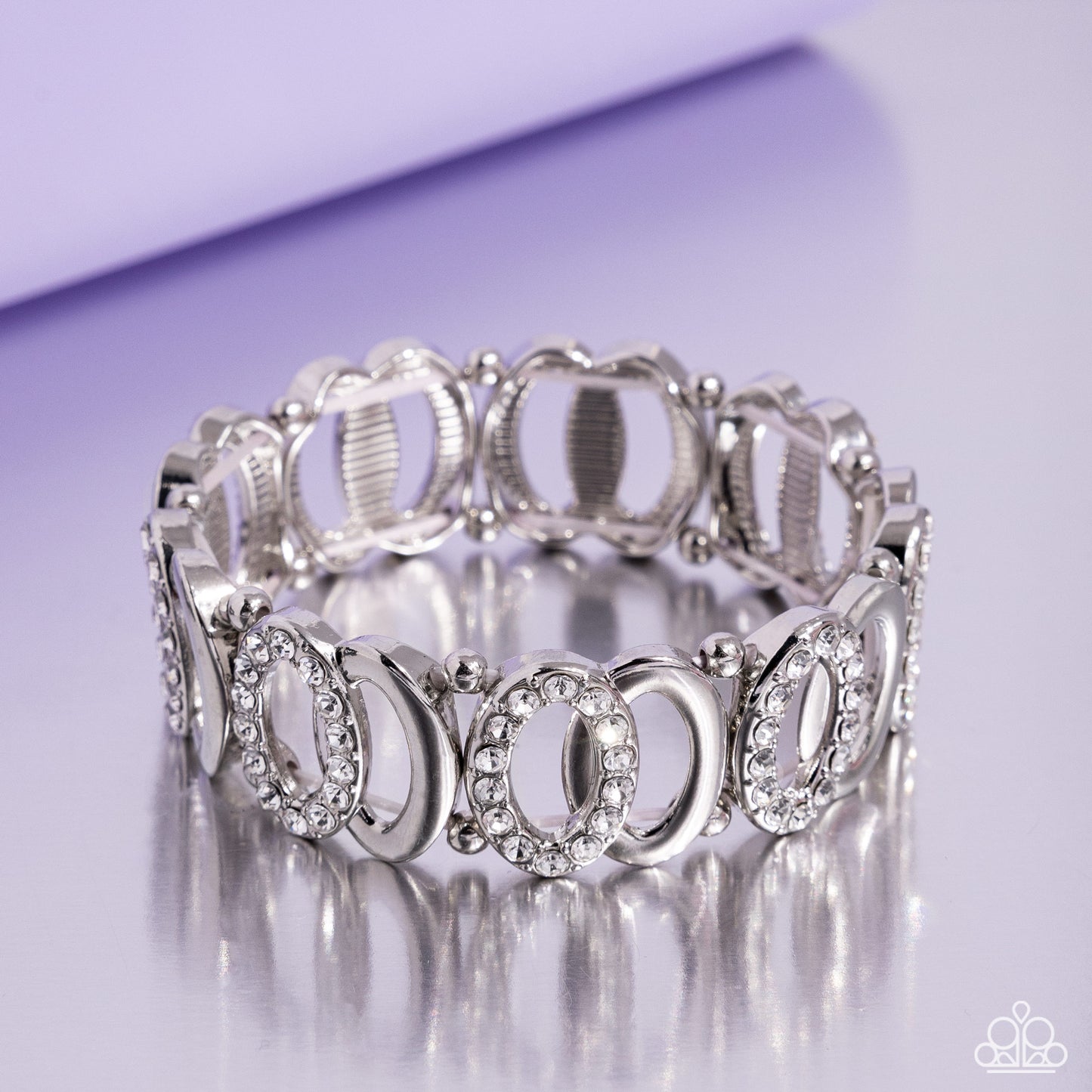 Refined Rarity White Bracelet - Jewelry by Bretta