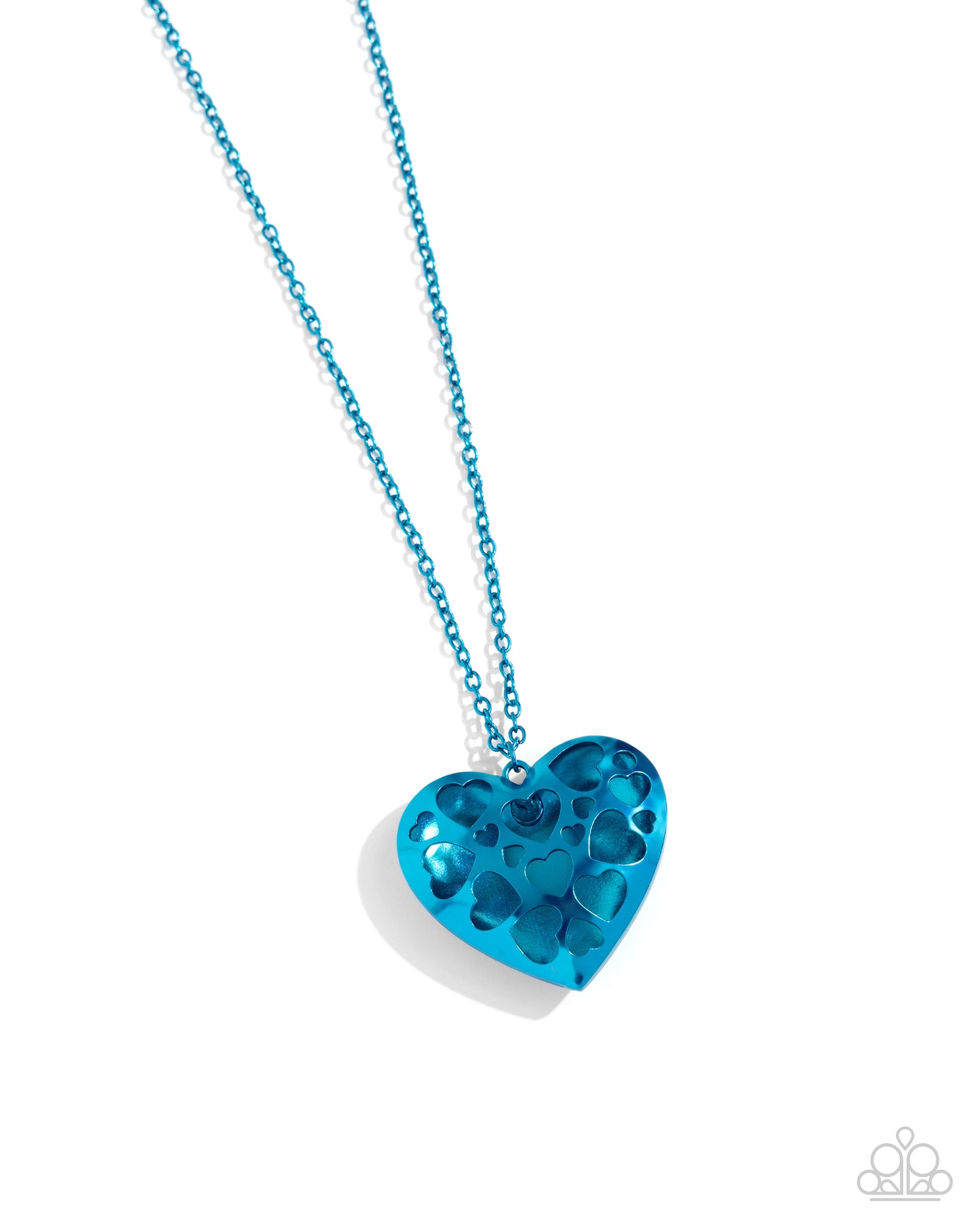 Valentines View Blue Heart Necklace - Jewelry by Bretta