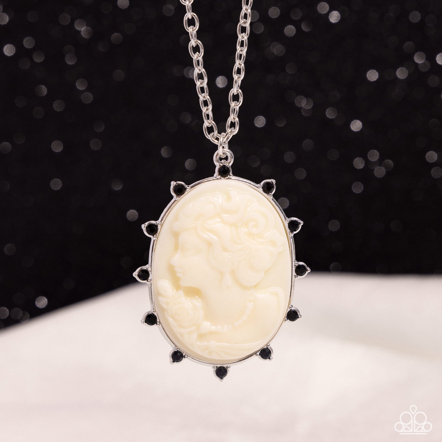 Romantic Artistry Black Necklace - Jewelry by Bretta