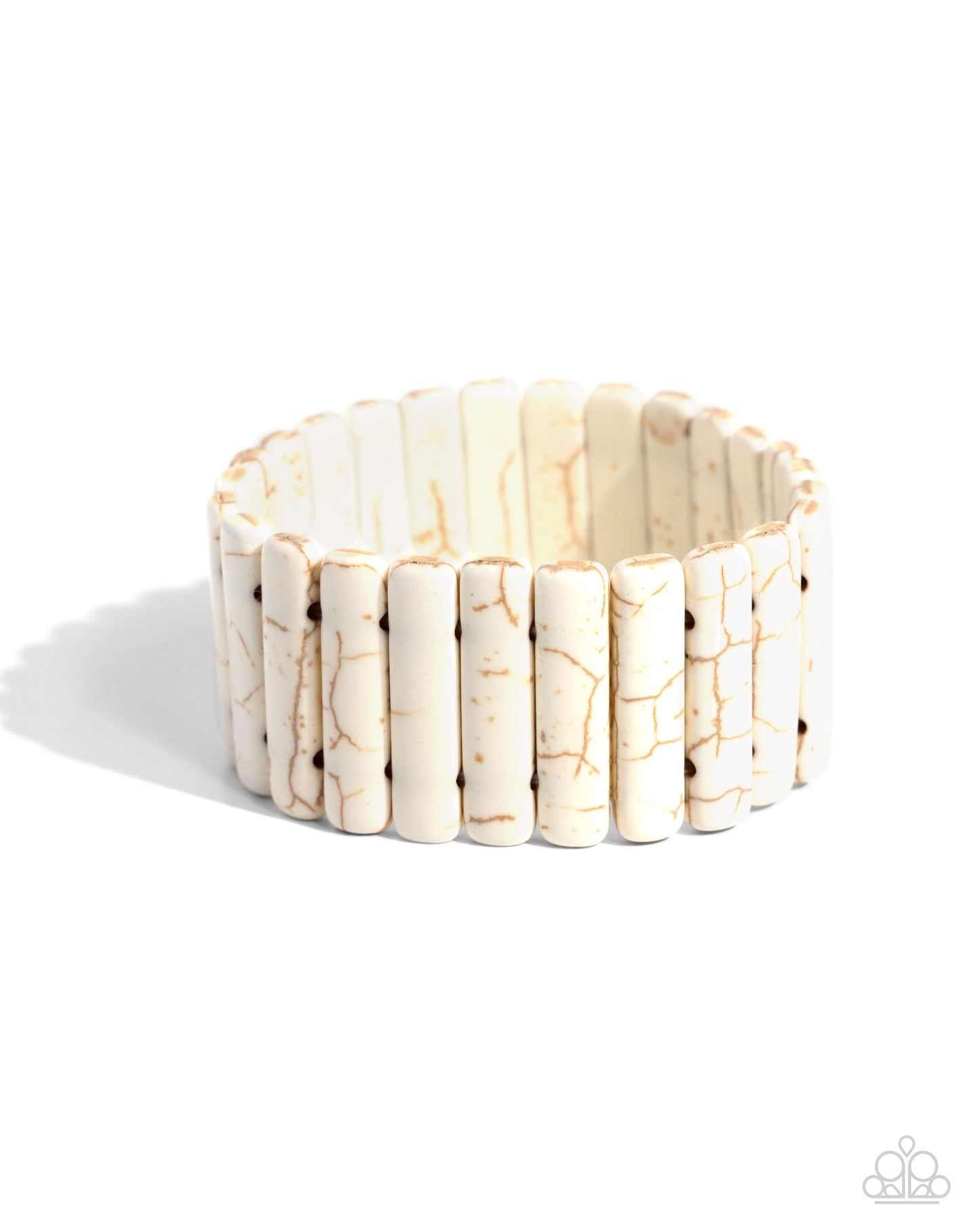 Southern Standing White Bracelet - Jewelry by Bretta