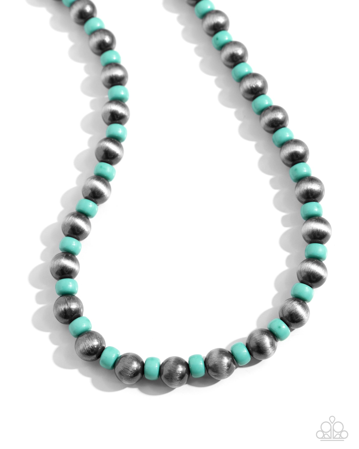 Contemporary Confidence Green Necklace - Jewelry by Bretta