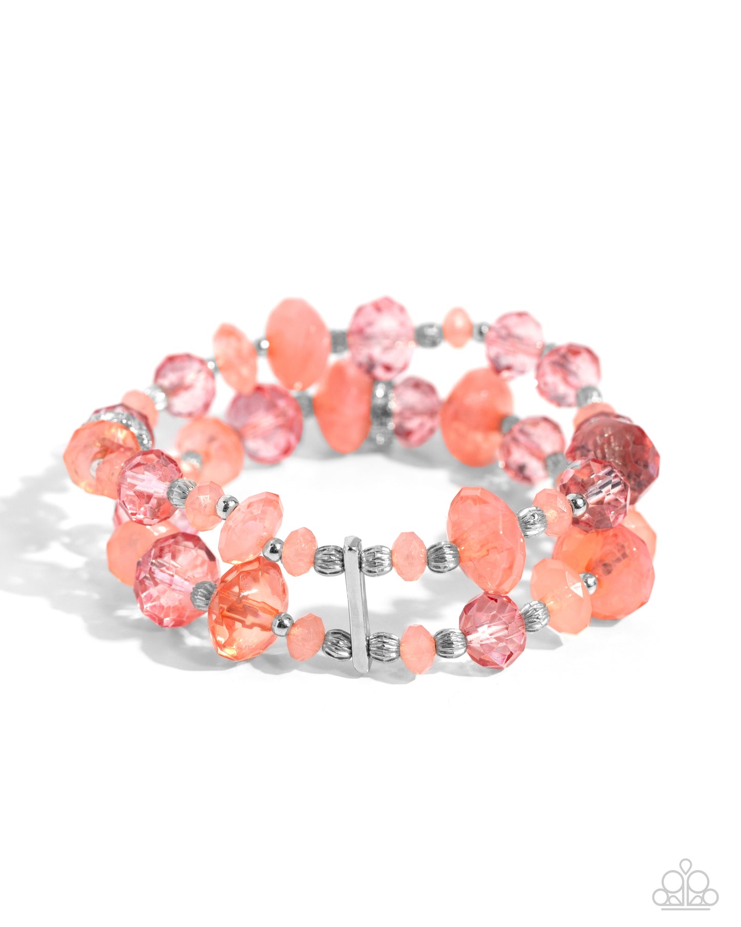 Faceted Fairy Tale Orange Bracelet - Jewelry by Bretta