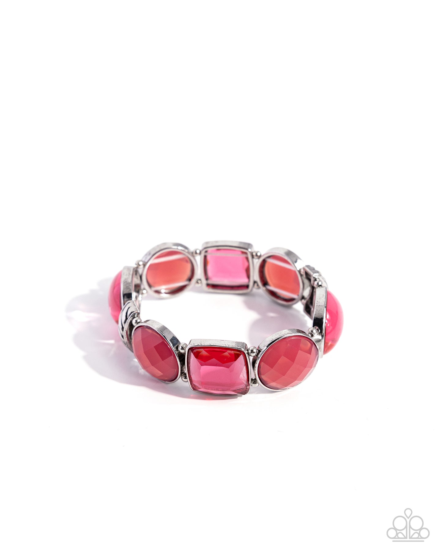 Glassy Generosity Pink Bracelet - Jewelry by Bretta