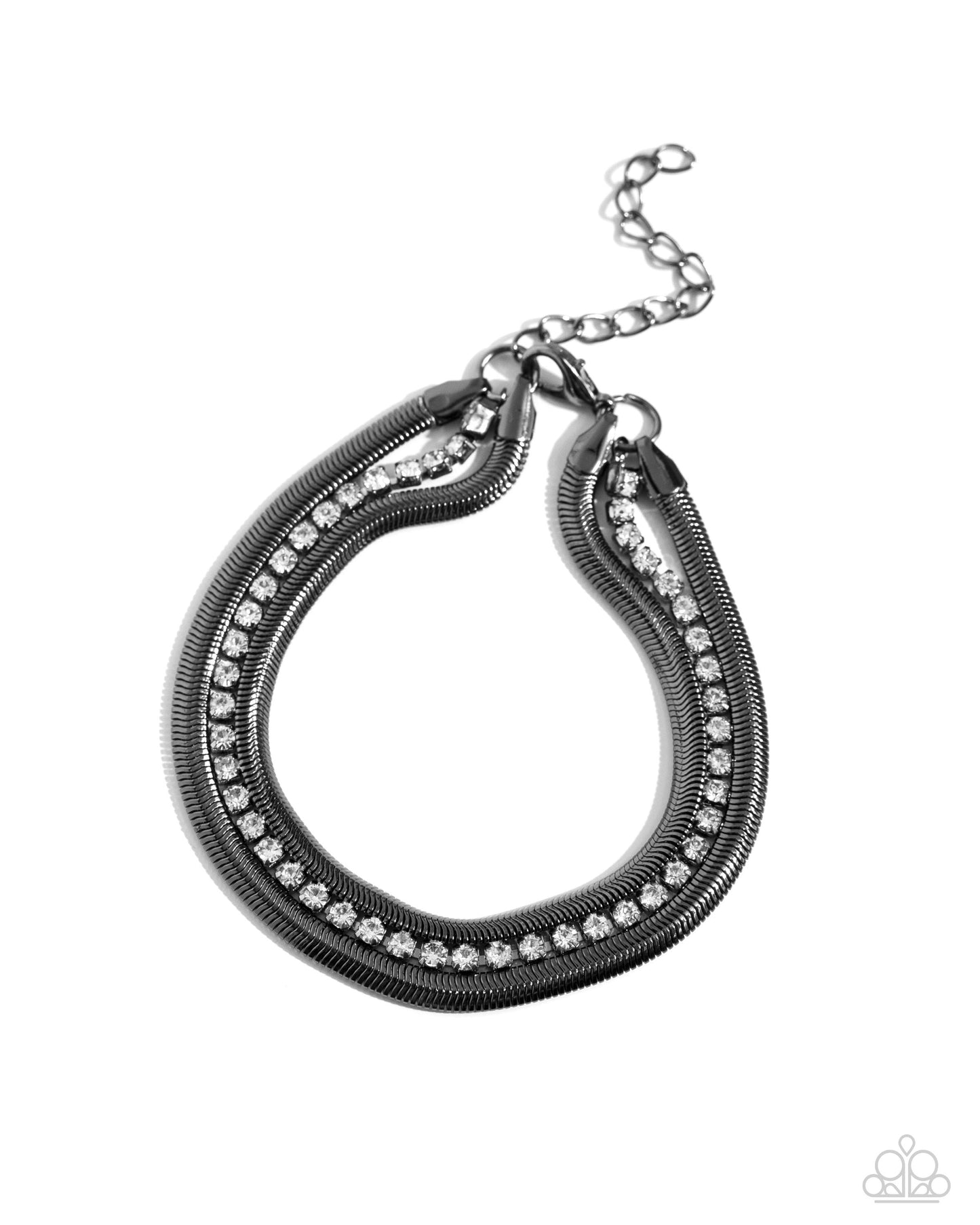 A SQUARE Treasure Black Bracelet - Jewelry by Bretta