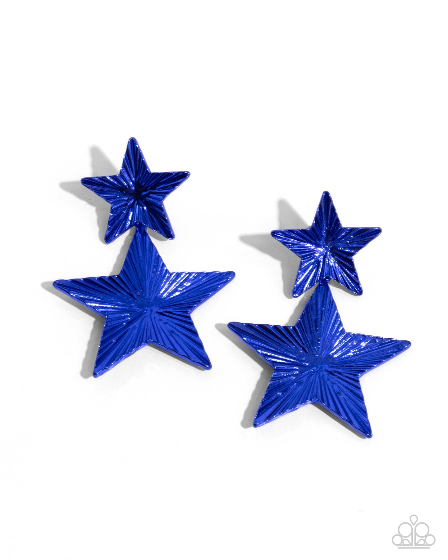 Patriotic Promise Blue Earrings - Jewelry by Bretta