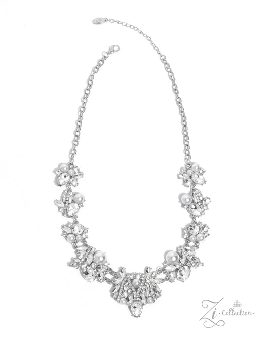 The Aleshia White Necklace - Jewelry by Bretta