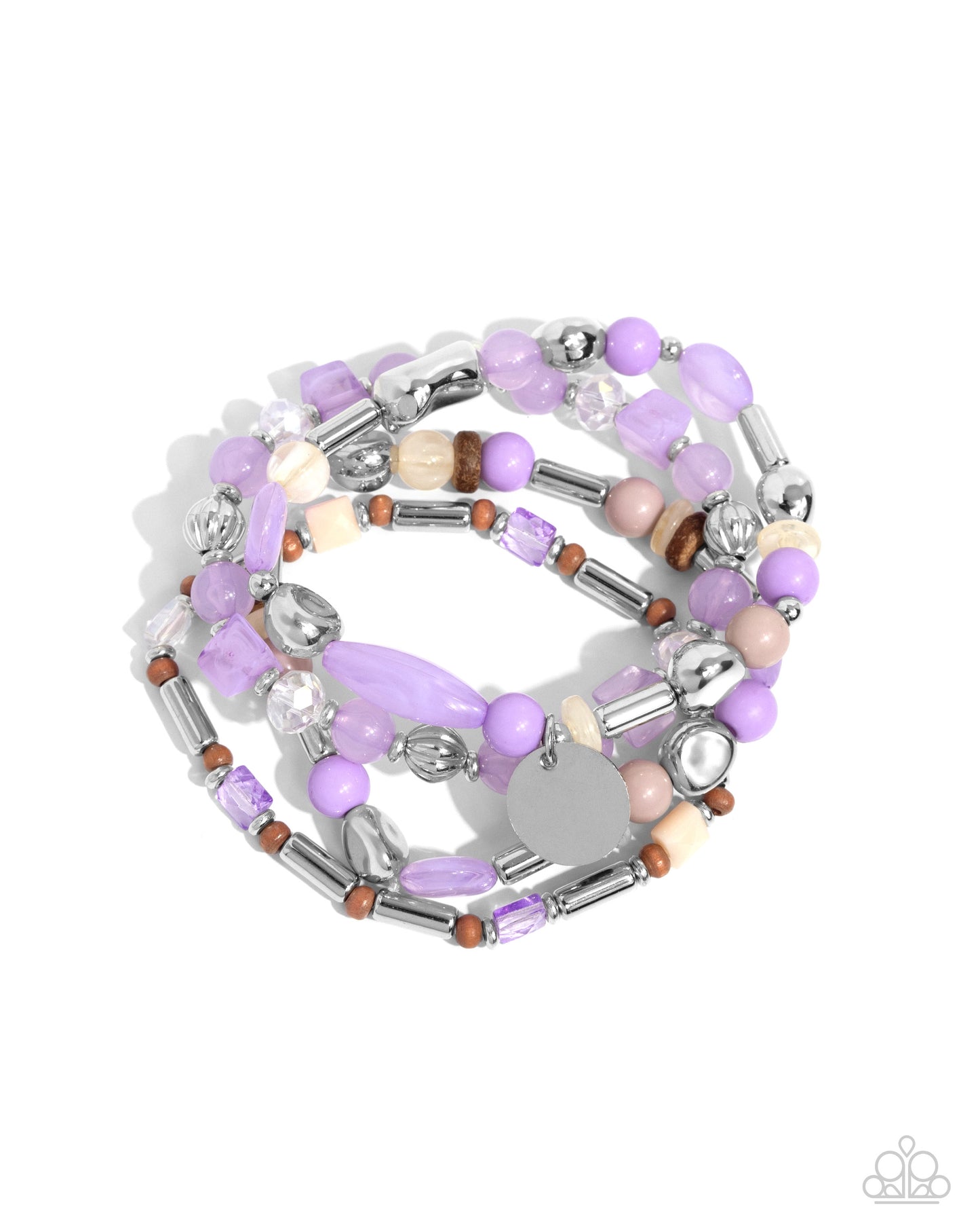 Cloudy Chic Purple Bracelets - Jewelry by Bretta