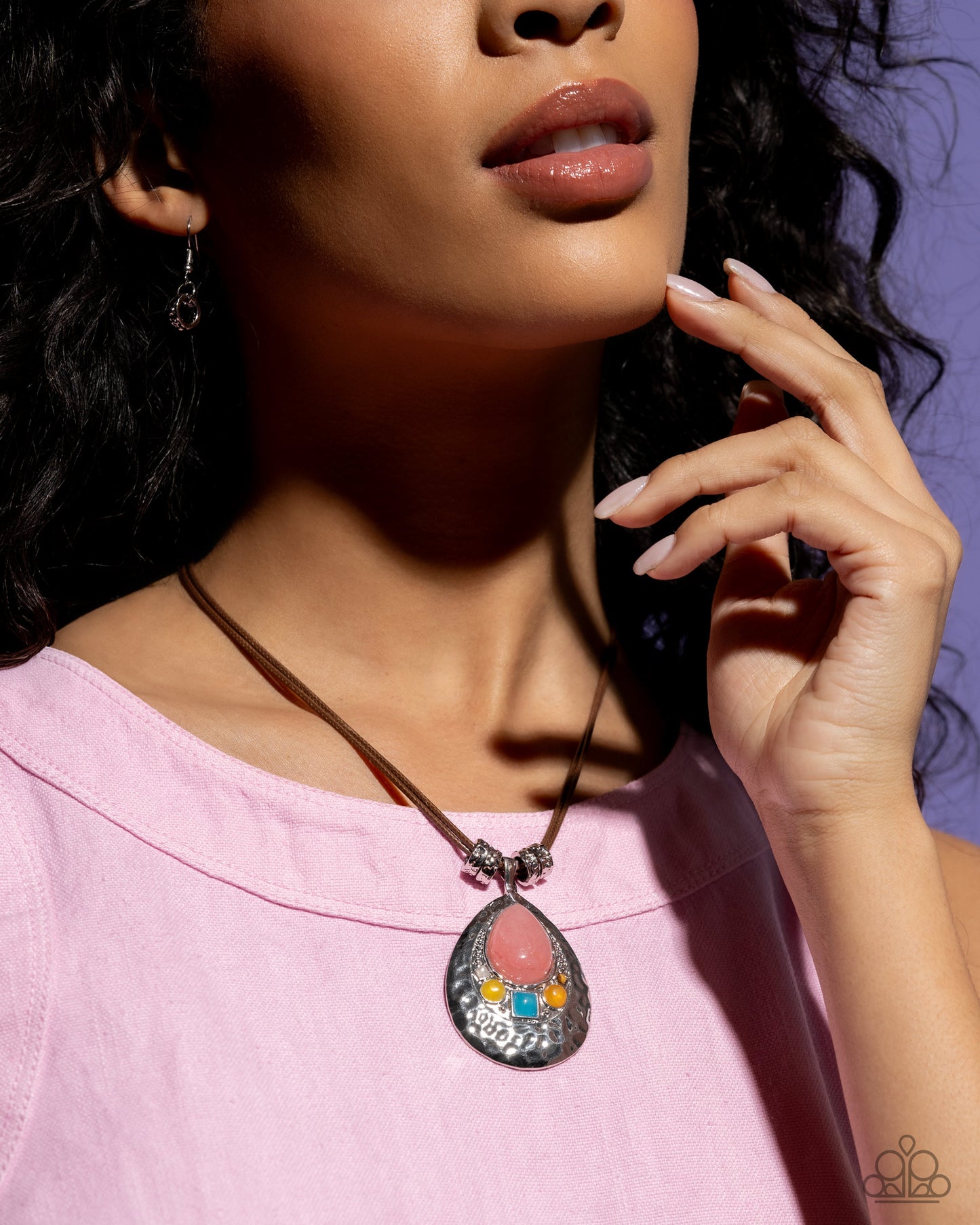 Admirably Artisan Pink Necklace - Jewelry by Bretta
