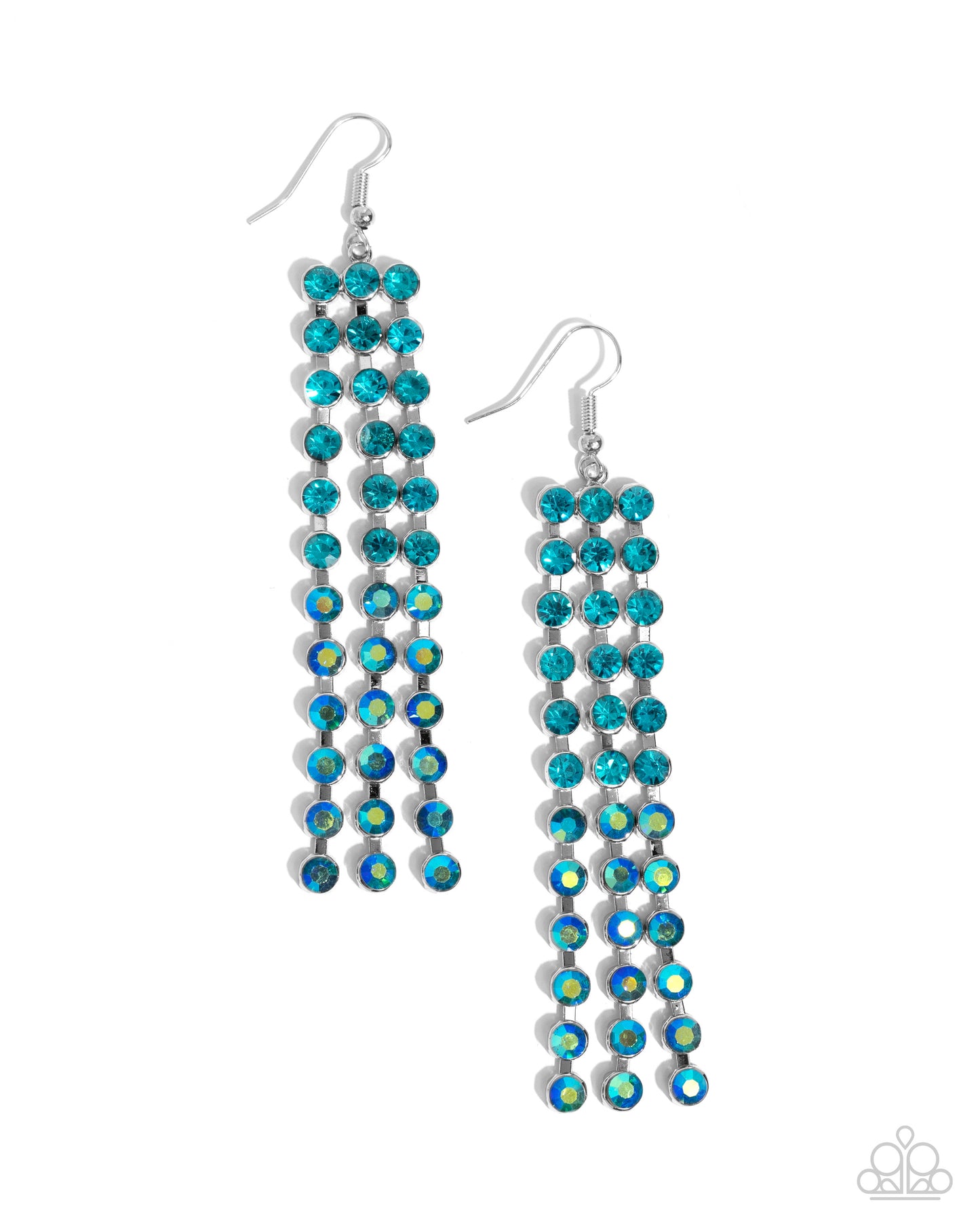 Ombré Occupation Blue Earrings - Jewelry by Bretta