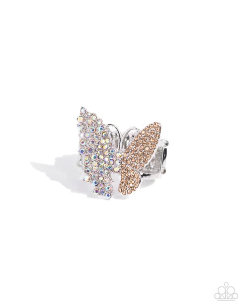 Aerial Advocate Orange Butterfly Ring - Jewelry by Bretta