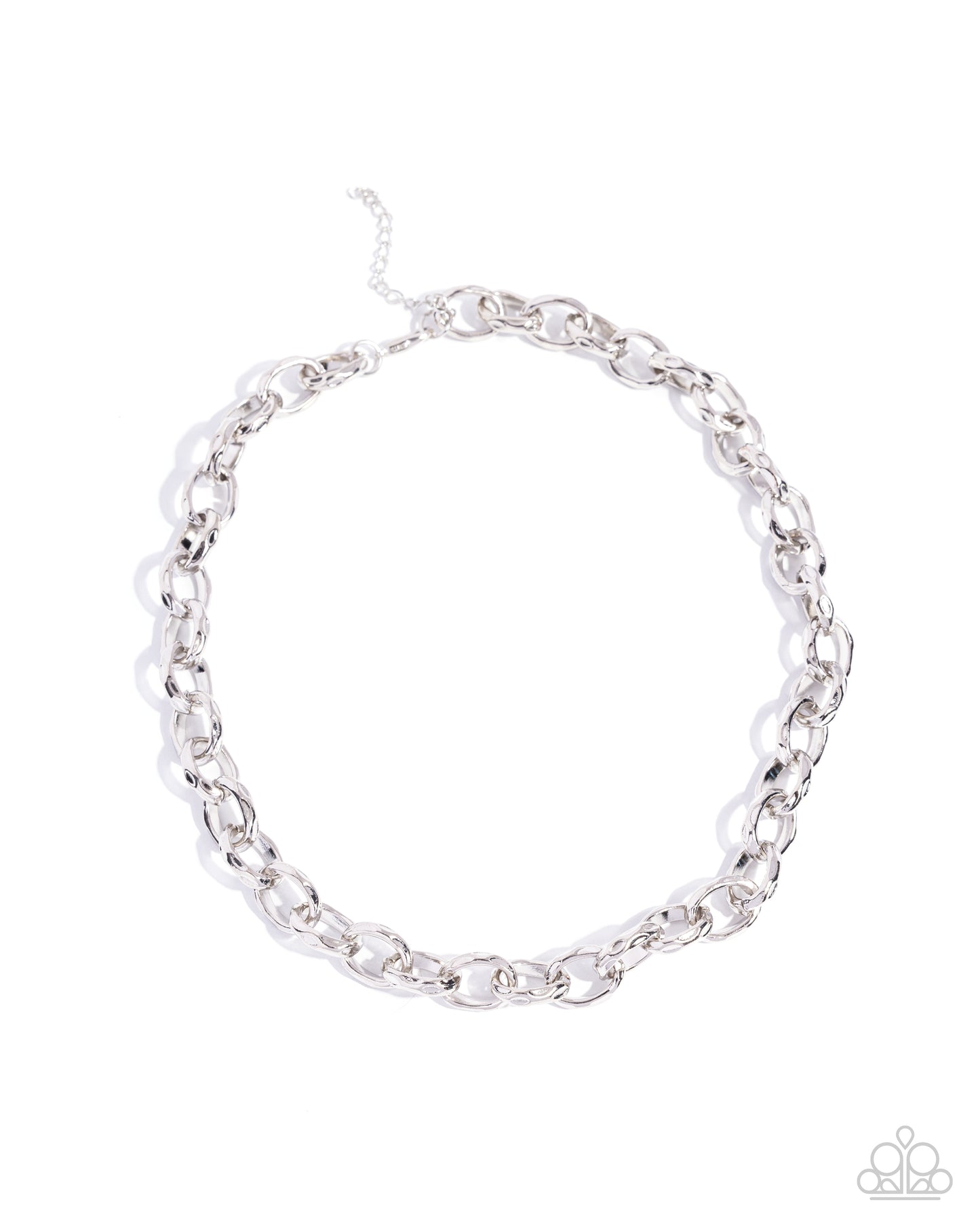 Industrial Imitation Silver Necklace - Jewelry by Bretta
