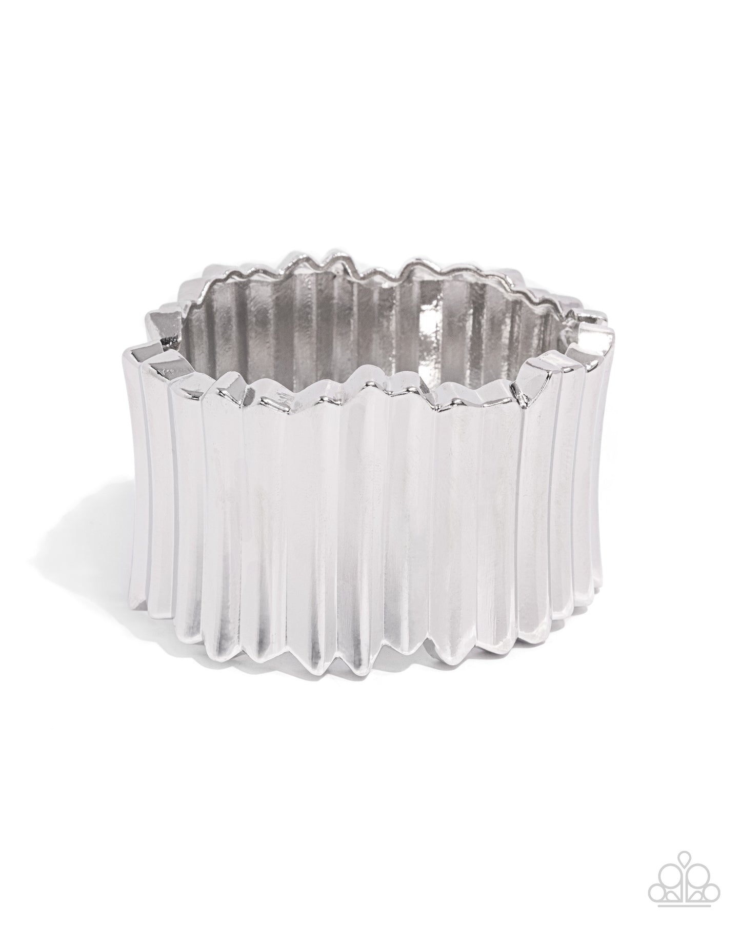 Warped Welding Silver Bracelet - Jewelry by Bretta