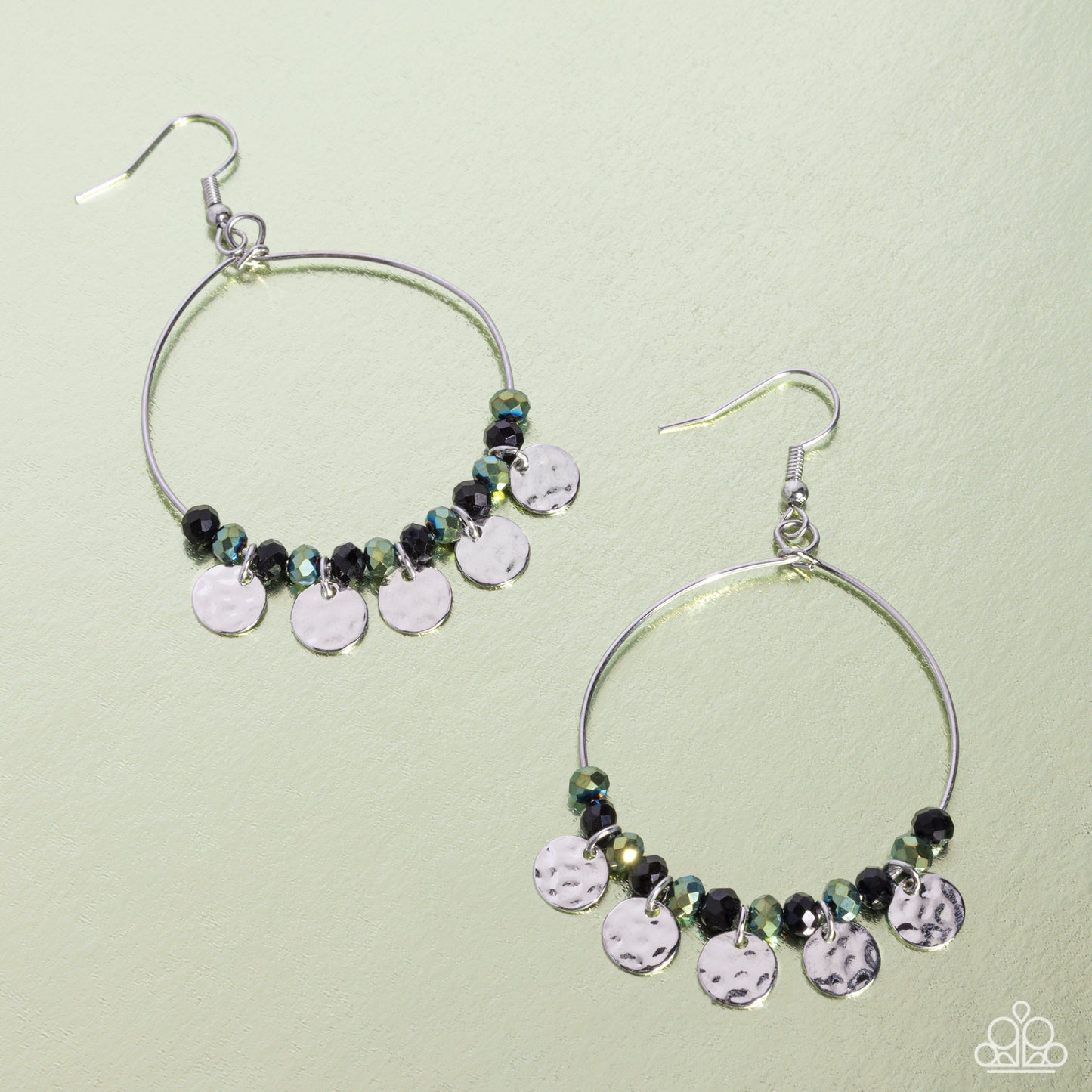 Wistful Waltz Black Earrings - Jewelry by Bretta