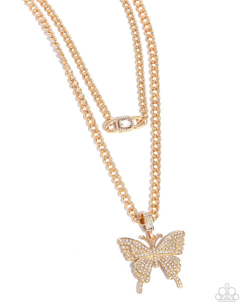 Arrangement Gold Necklace - Jewelry by Bretta