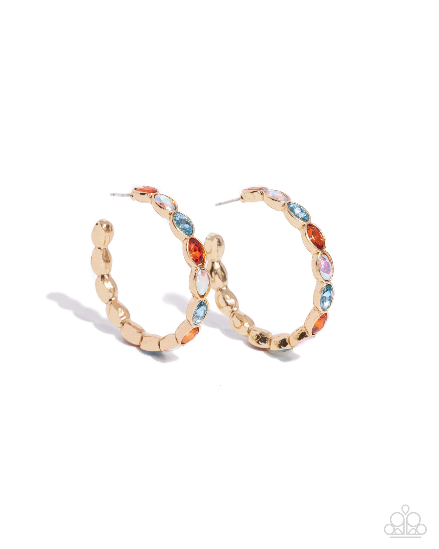 Pressing Princess Gold Hoop Earrings - Jewelry by Bretta