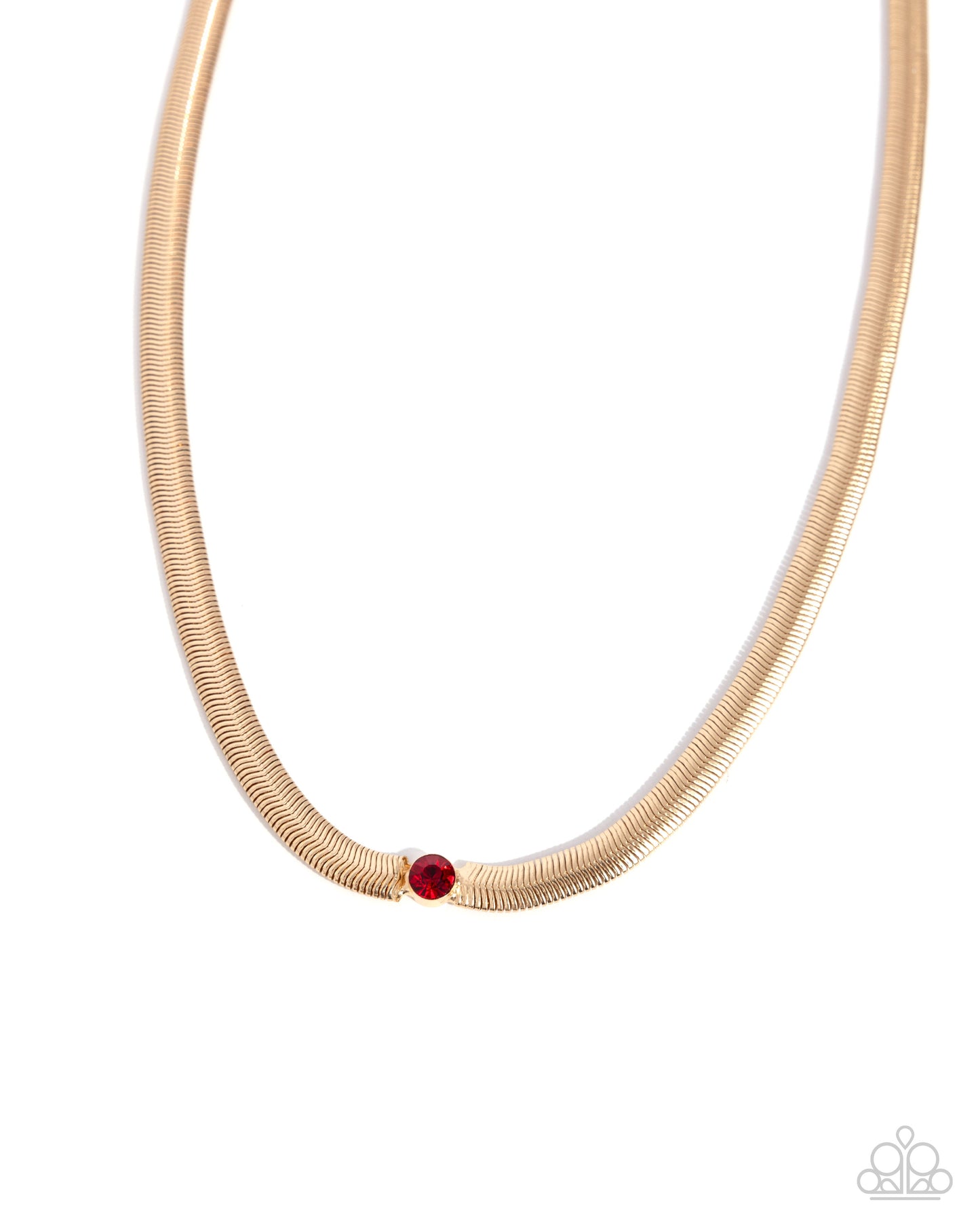 Stunning Solitaire Red Necklace - Jewelry by Bretta